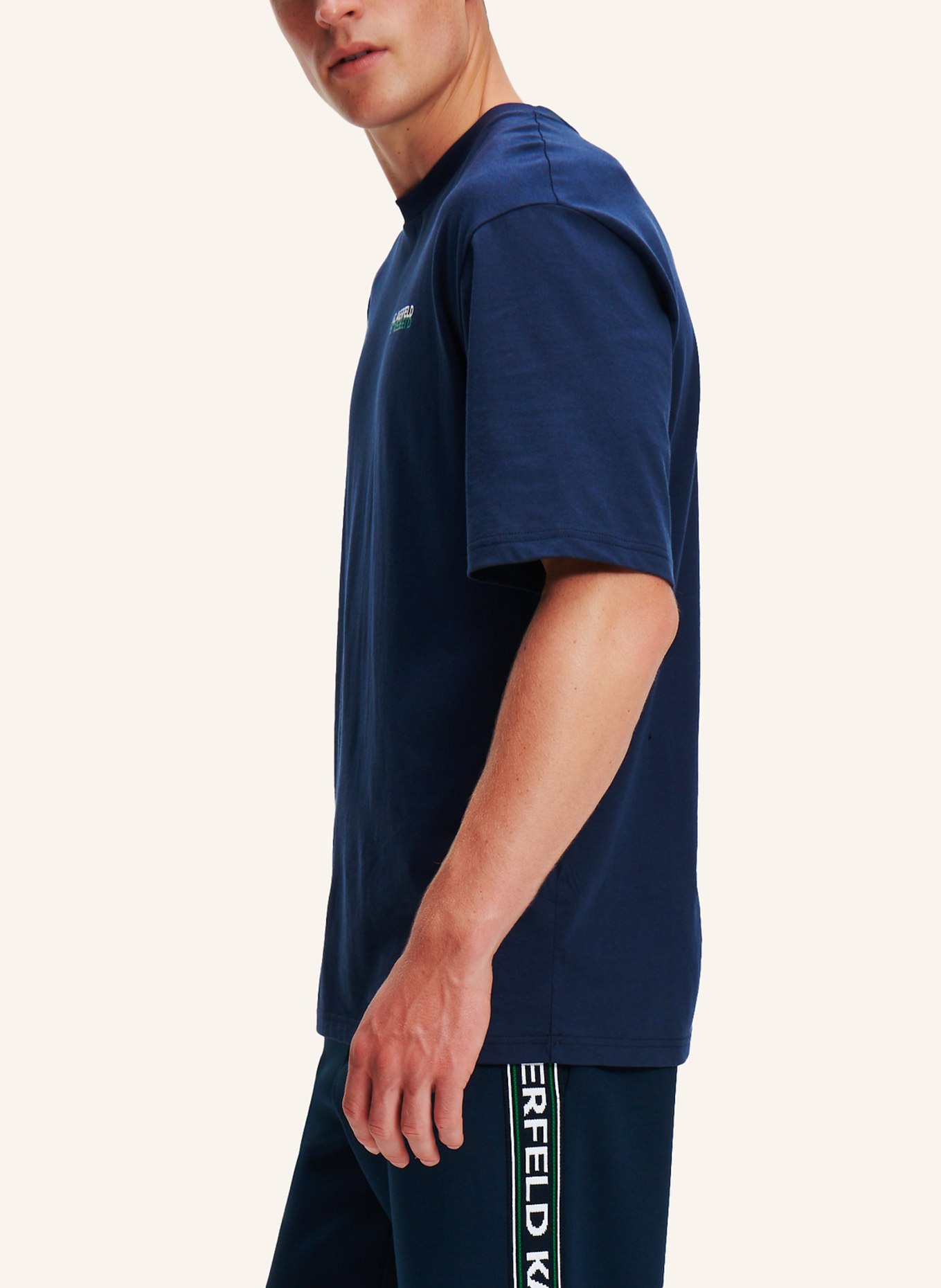 KARL LAGERFELD T-shirt, Farbe: SCHWARZ (Bild 3)