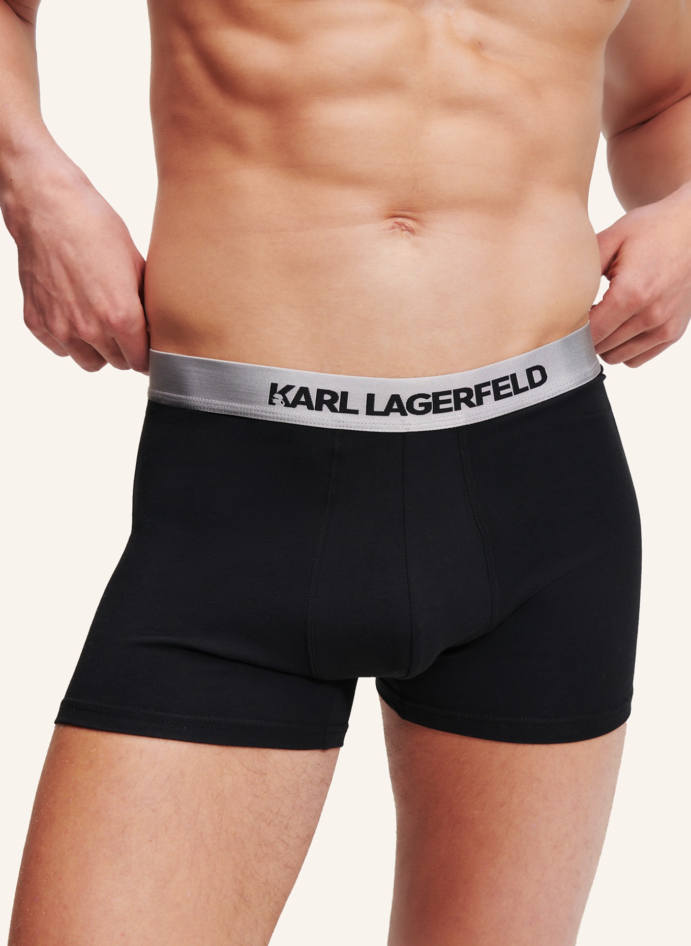 KARL LAGERFELD 3er-Pack Boxershorts, Farbe: SCHWARZ (Bild 3)