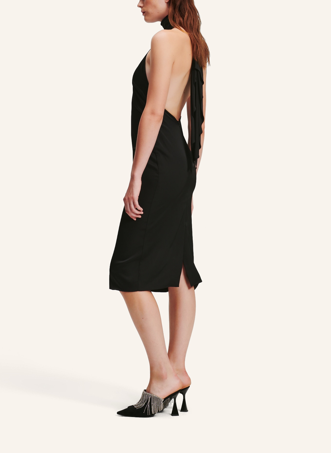 KARL LAGERFELD Kleid, Farbe: SCHWARZ (Bild 3)