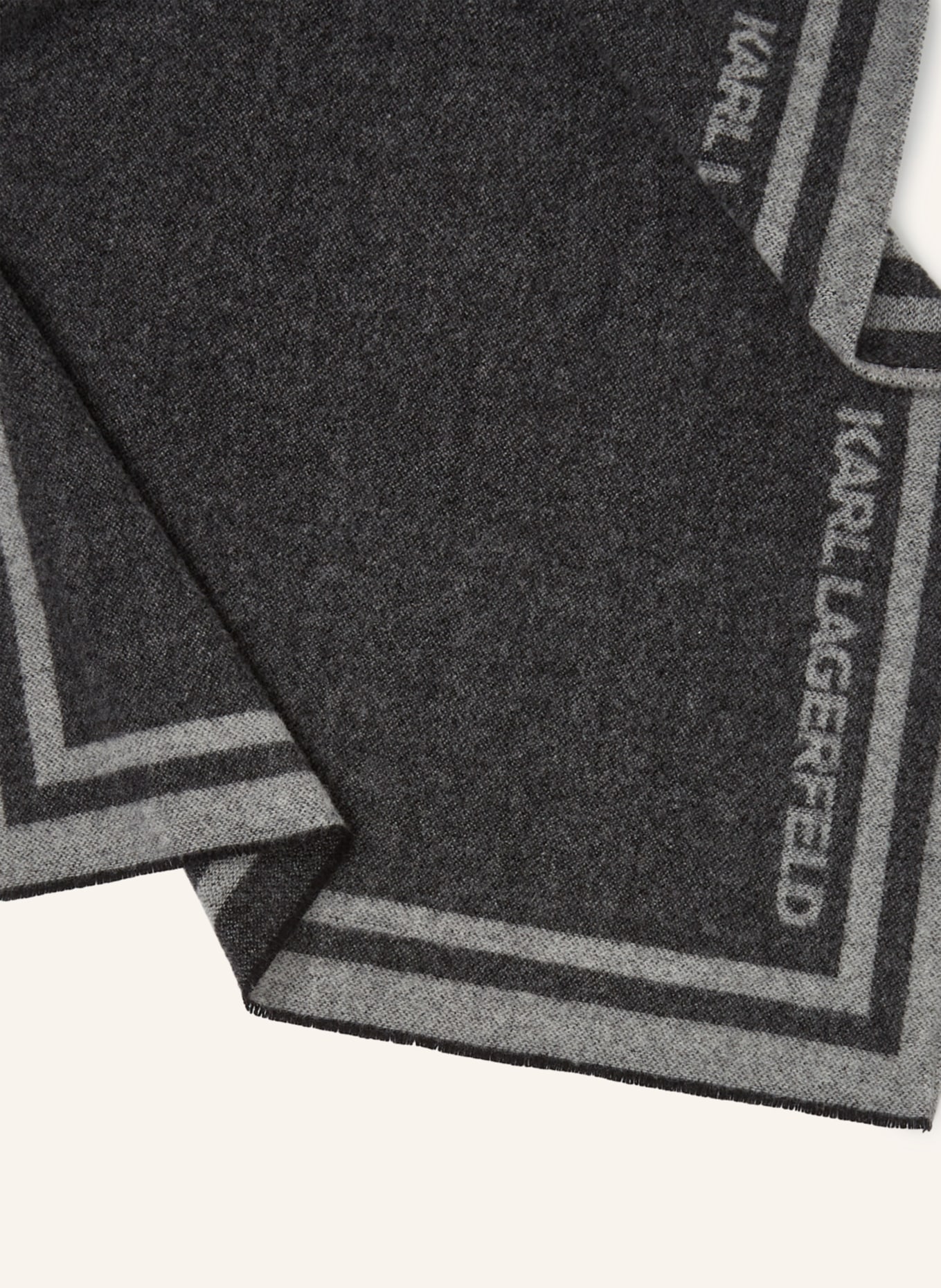 KARL LAGERFELD Schal, Farbe: GRAU (Bild 3)