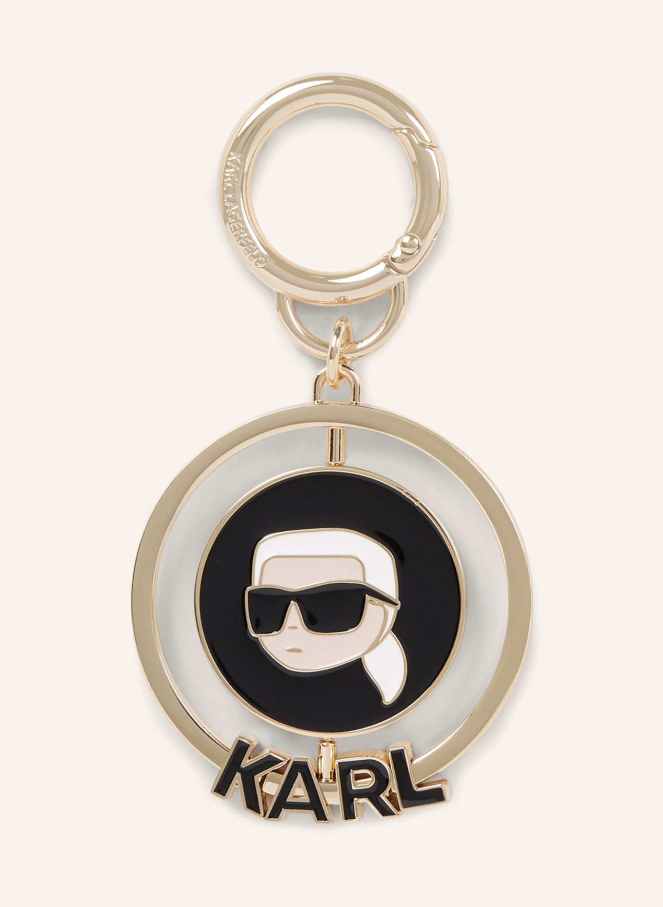 KARL LAGERFELD Schlüsselanhänger, Farbe: GOLD (Bild 1)