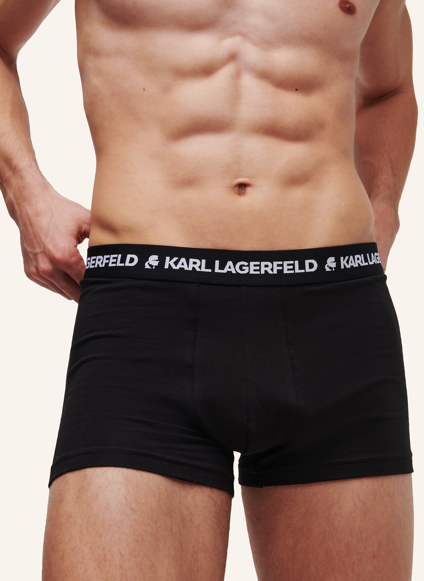 KARL LAGERFELD Unterwäsche Hose: SCHWARZ