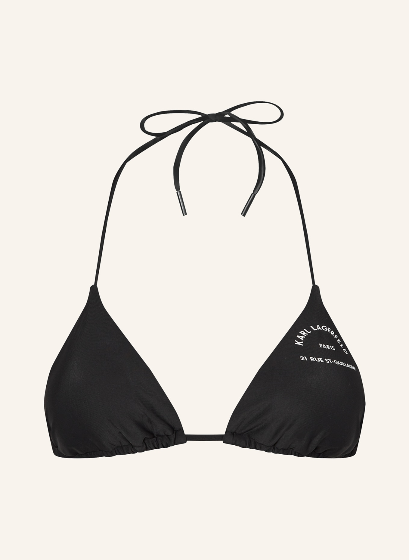KARL LAGERFELD Bikini-Top, Farbe: SCHWARZ (Bild 1)