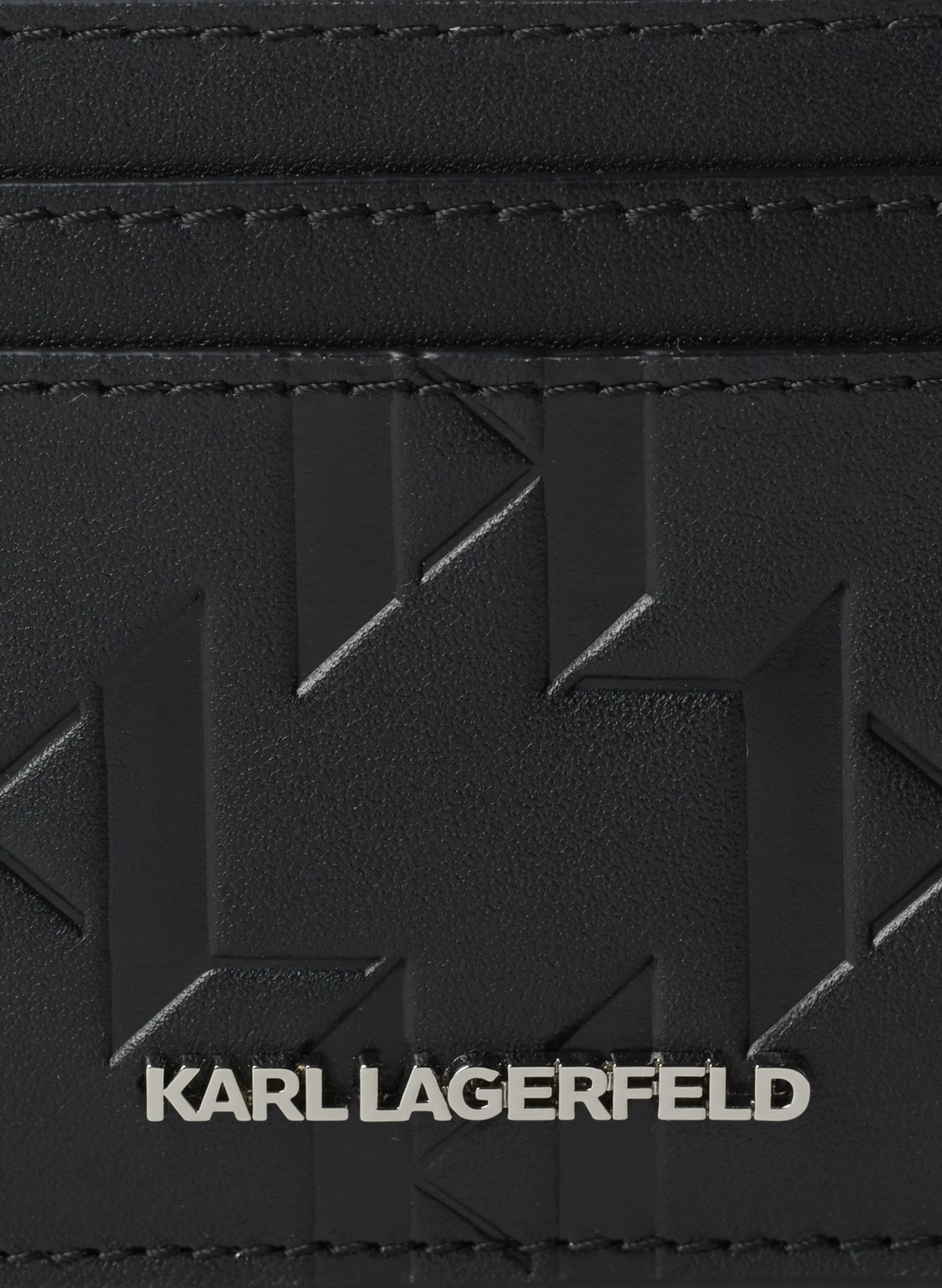 KARL LAGERFELD Kartenetui, Farbe: SCHWARZ (Bild 5)