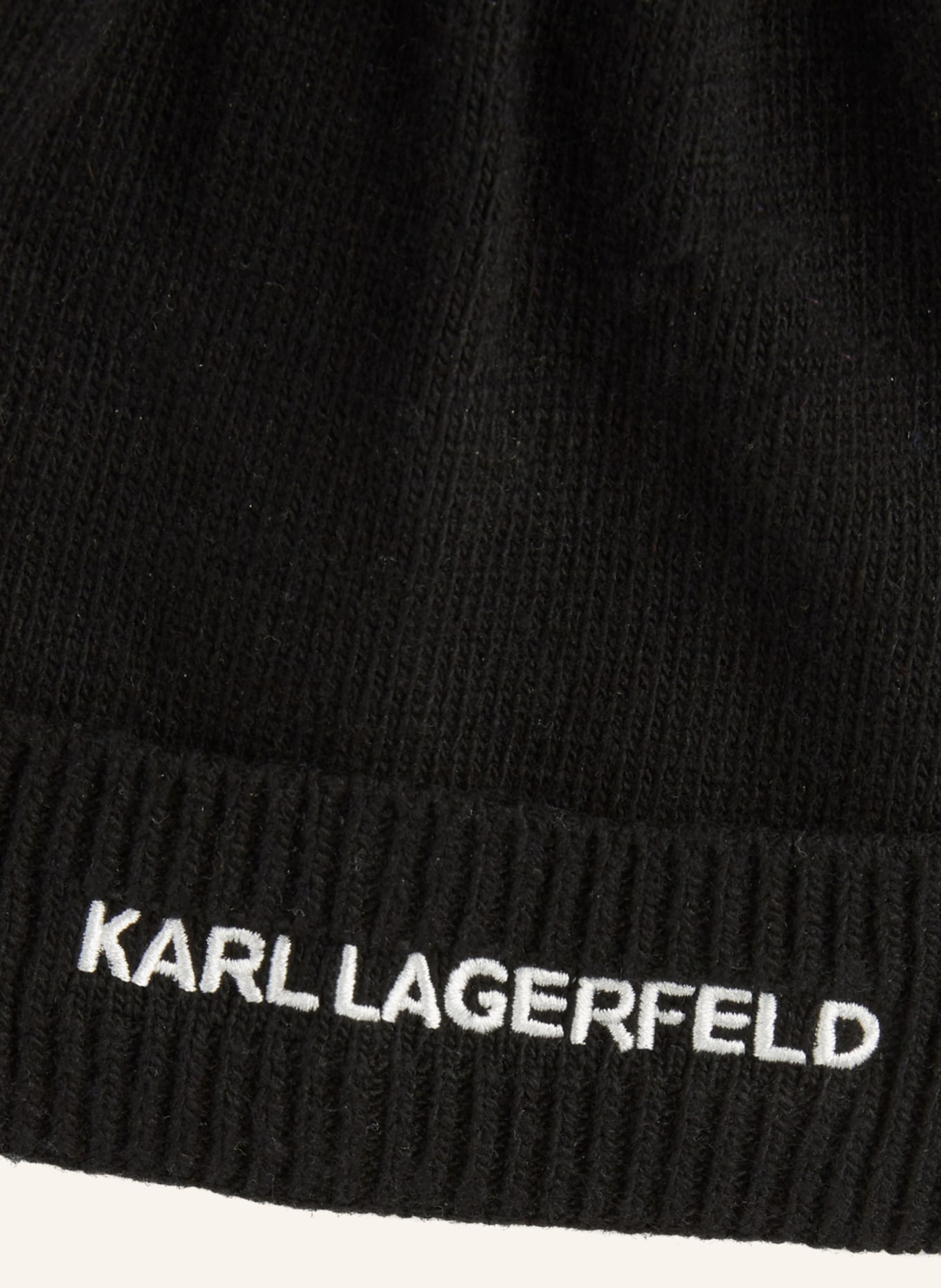 KARL LAGERFELD Mütze, Farbe: SCHWARZ (Bild 3)