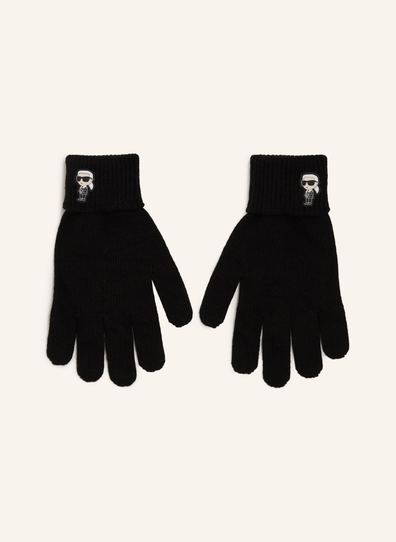 KARL LAGERFELD Handschuhe, Farbe: SCHWARZ (Bild 1)