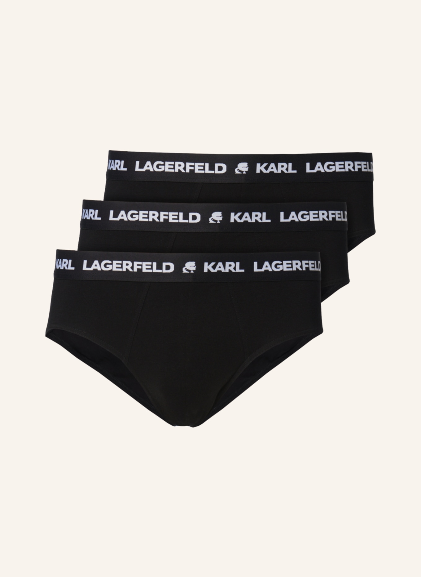 KARL LAGERFELD 3er-Pack Boxershorts, Farbe: SCHWARZ (Bild 1)