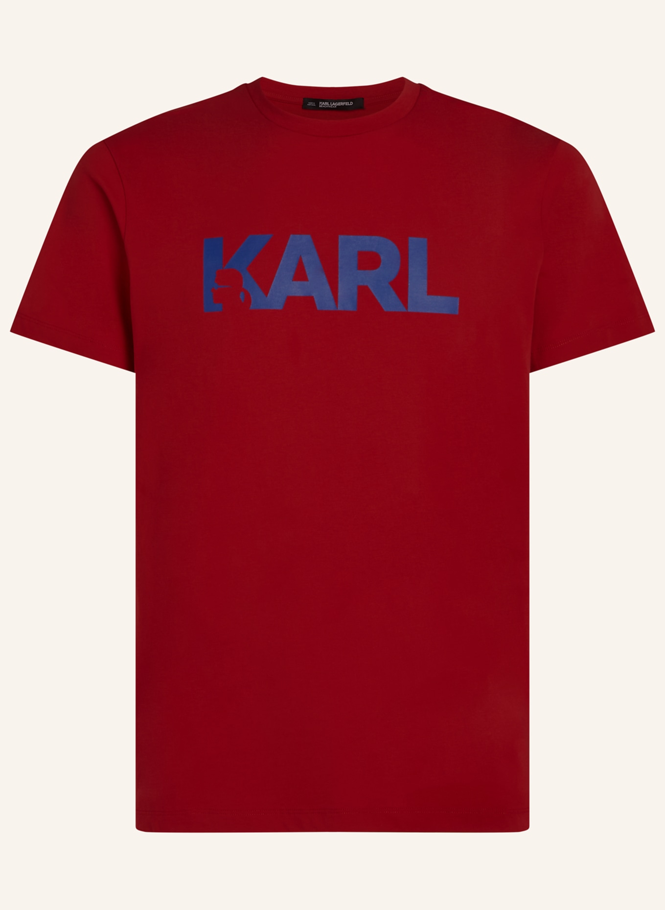 KARL LAGERFELD T-shirt, Farbe: ROT (Bild 1)