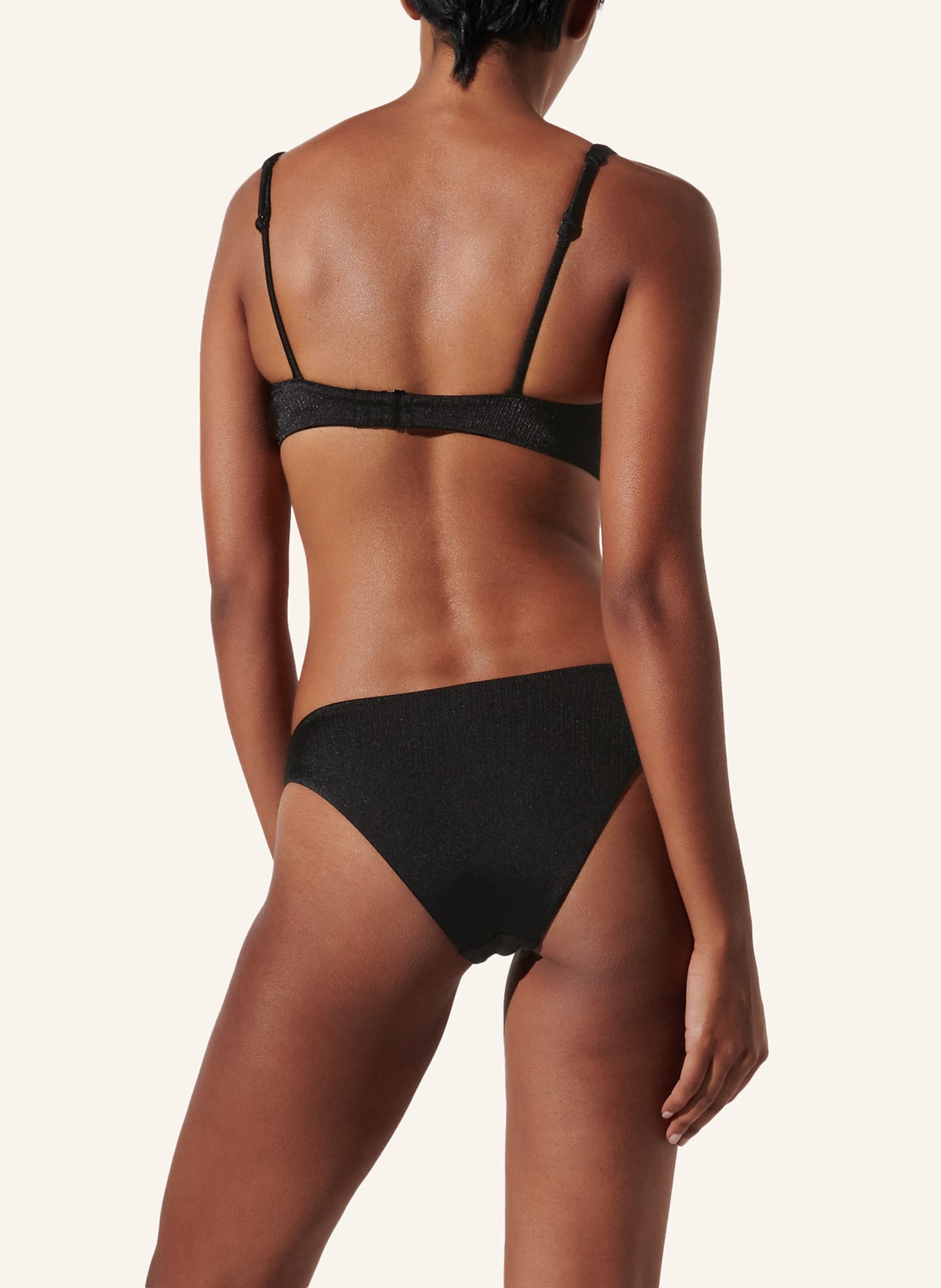 KARL LAGERFELD Bikini-Top, Farbe: SCHWARZ (Bild 2)