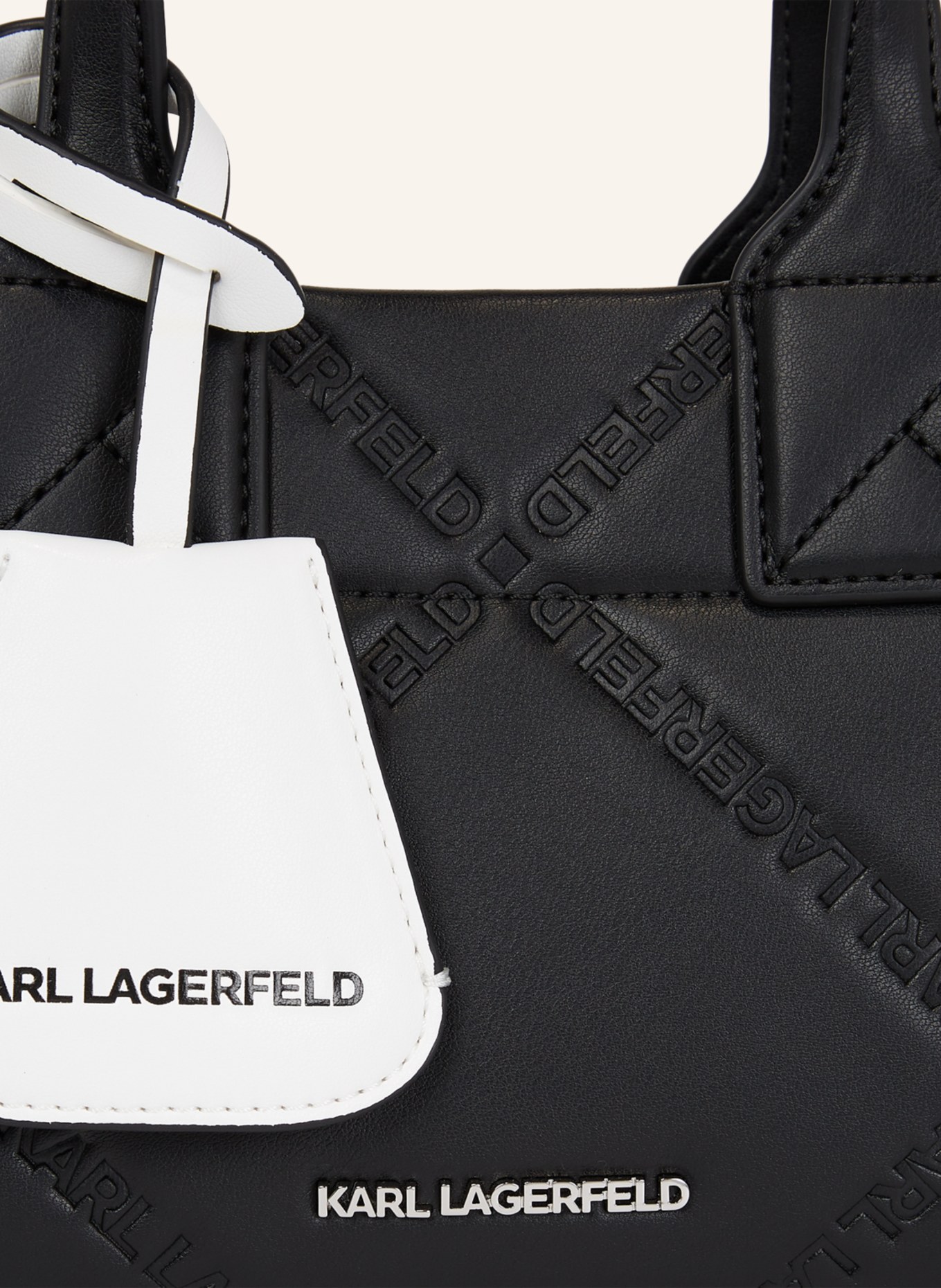 KARL LAGERFELD Handtasche, Farbe: SCHWARZ (Bild 3)