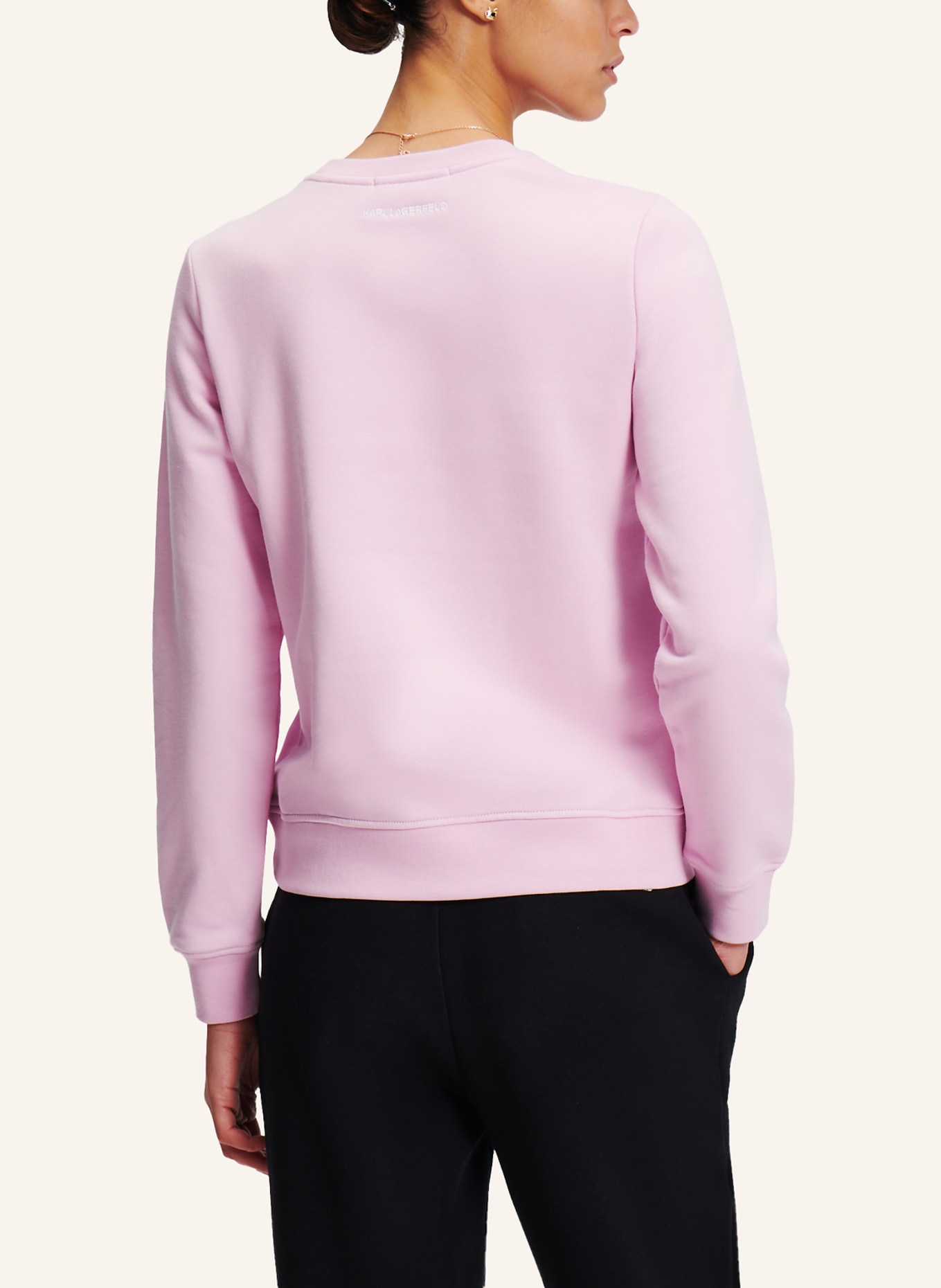 KARL LAGERFELD Sweatshirt, Farbe: LILA (Bild 2)