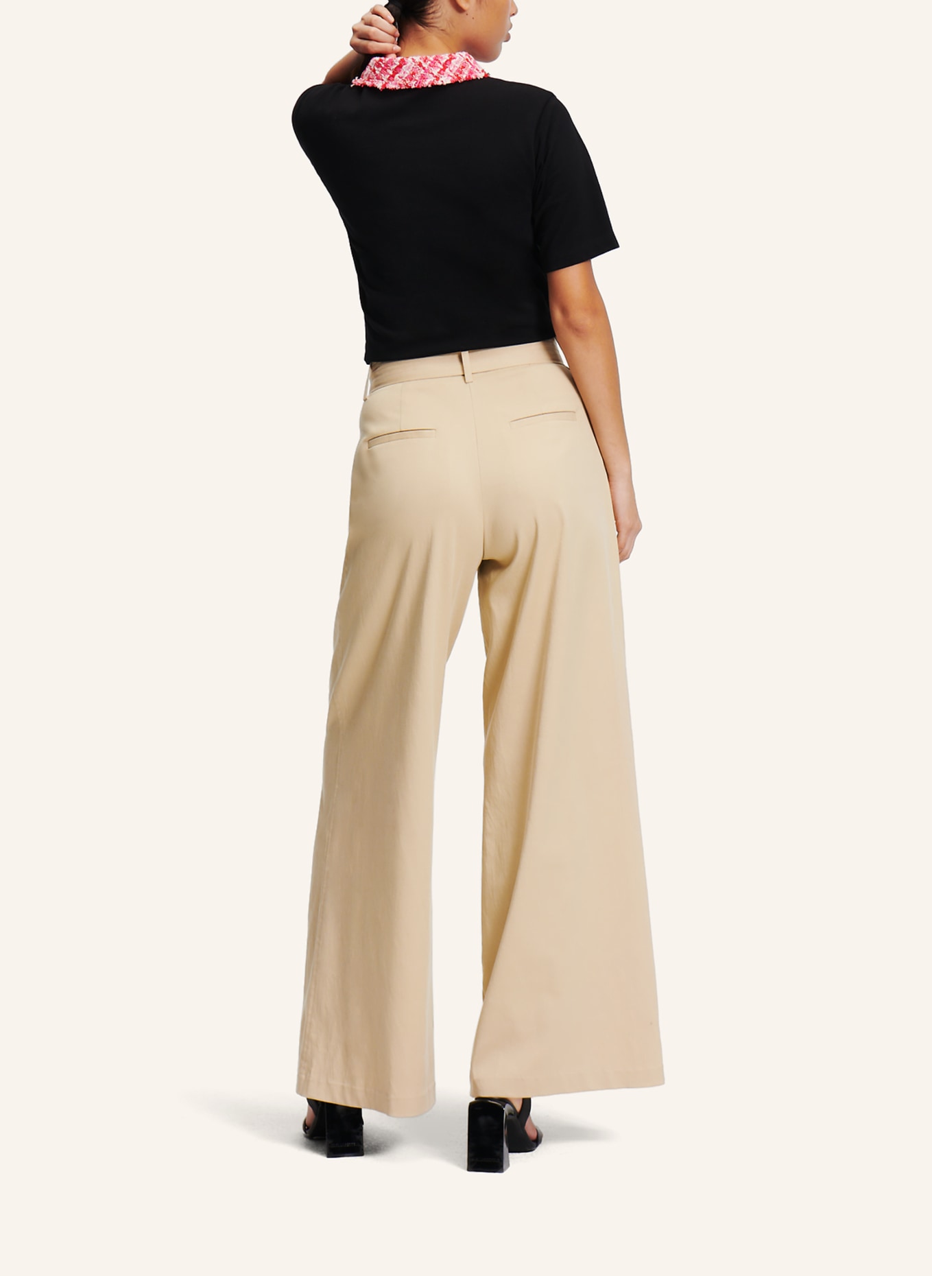 KARL LAGERFELD Hose, Farbe: BEIGE (Bild 2)