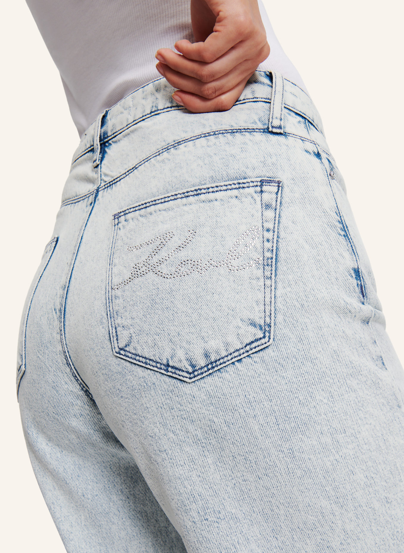 KARL LAGERFELD Jeans, Farbe: HELLBLAU (Bild 3)