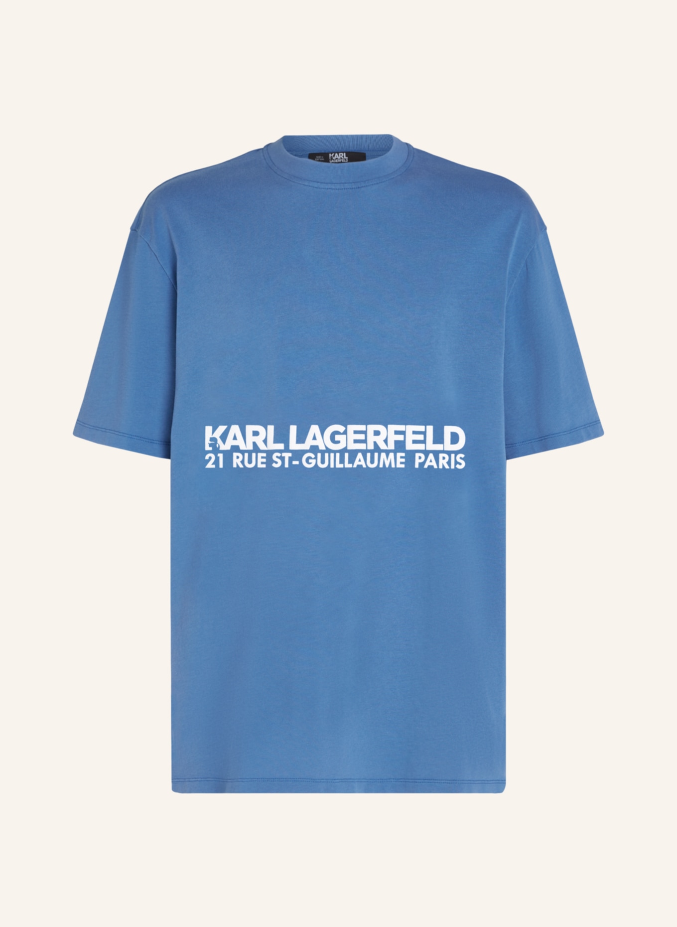 KARL LAGERFELD T-shirt, Farbe: BLAU (Bild 1)
