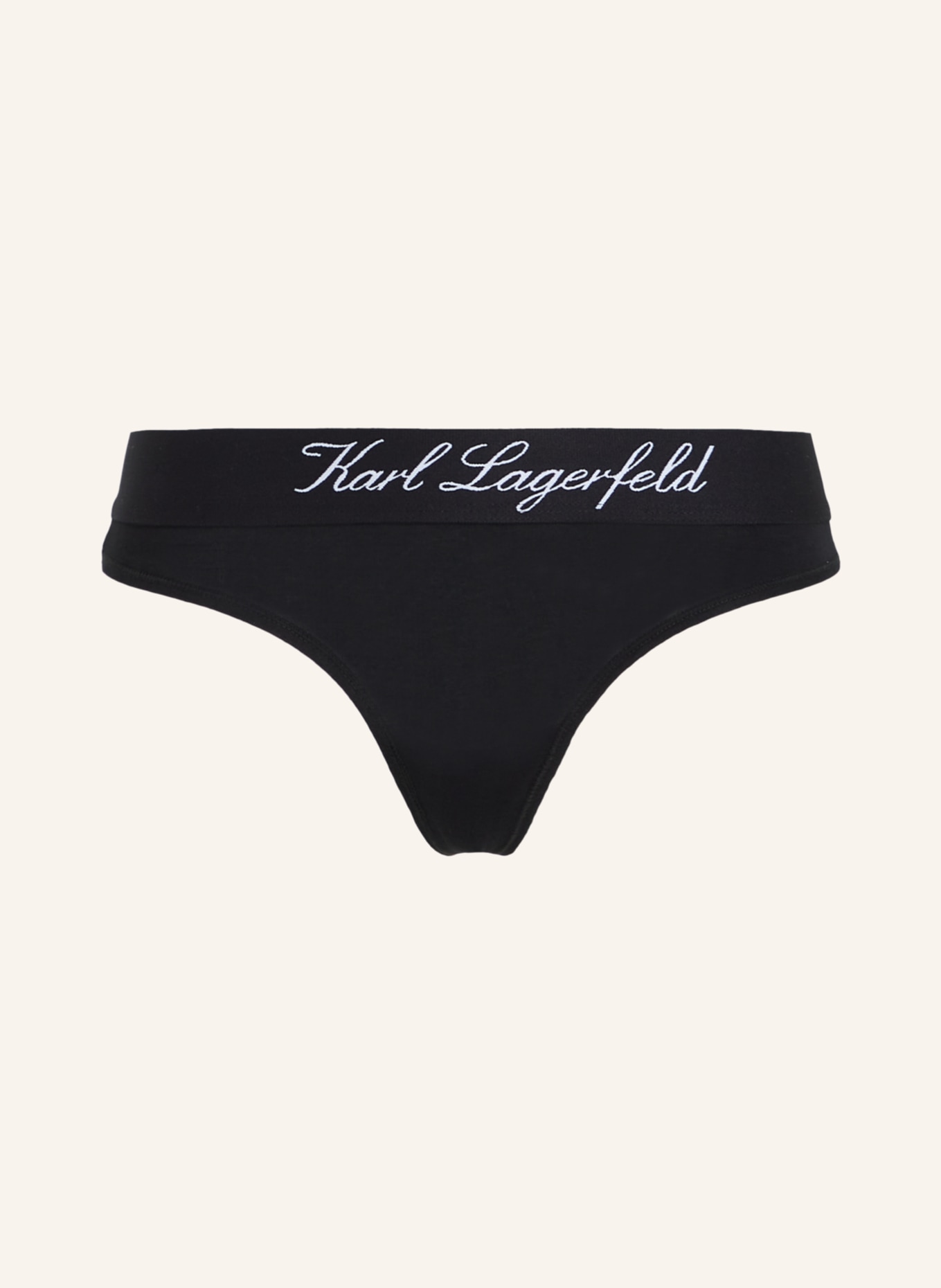 KARL LAGERFELD Slip, Farbe: SCHWARZ (Bild 1)