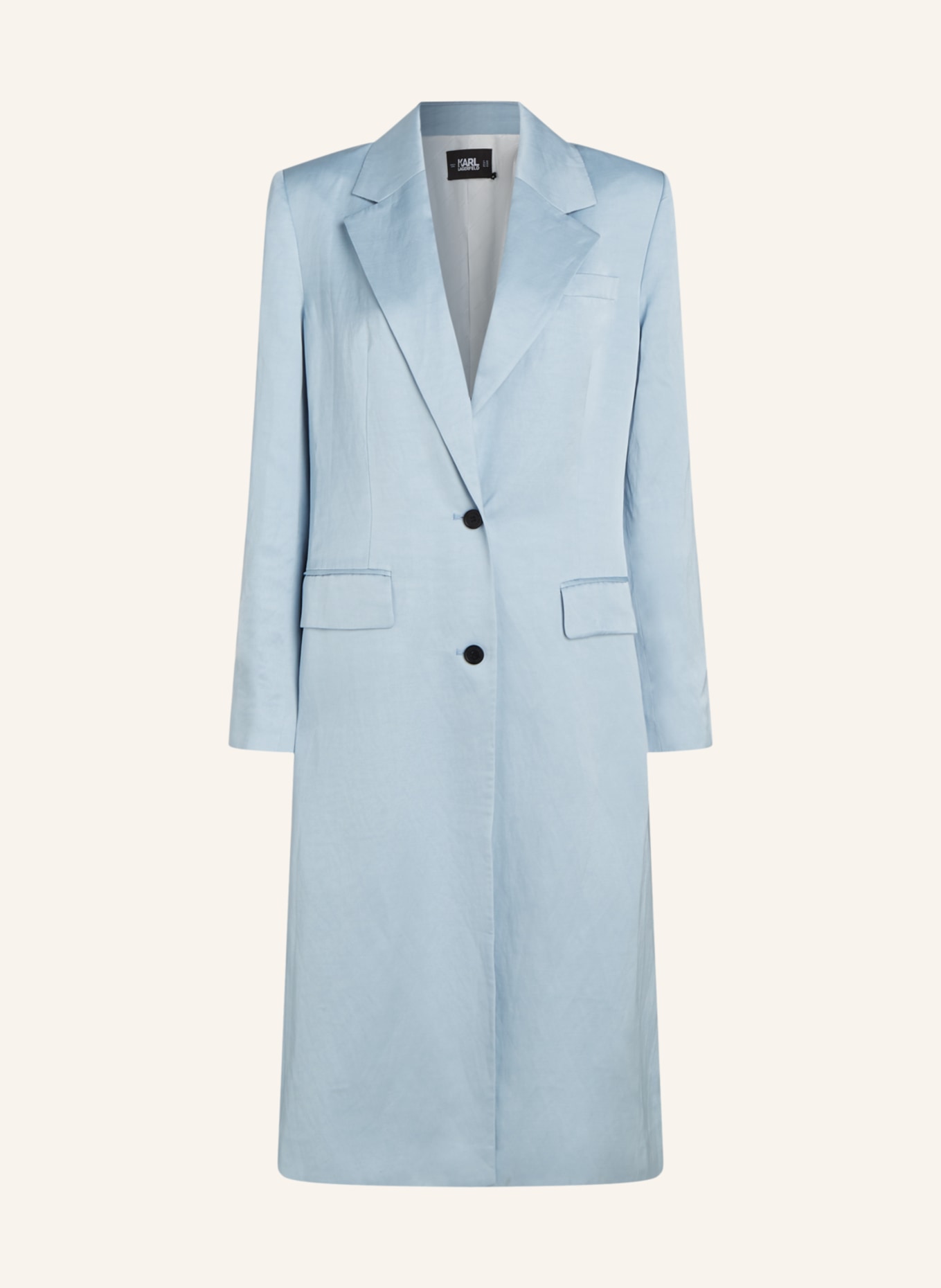 KARL LAGERFELD Mantel, Farbe: BLAU (Bild 1)
