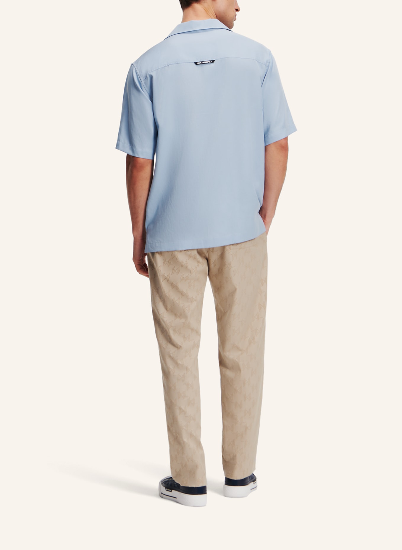 KARL LAGERFELD Hemd, Farbe: BLAU (Bild 2)