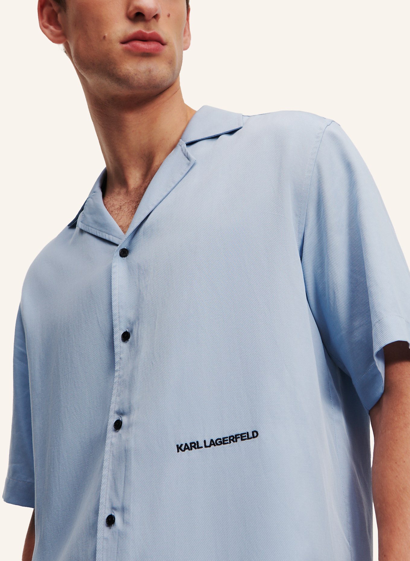 KARL LAGERFELD Hemd, Farbe: BLAU (Bild 3)