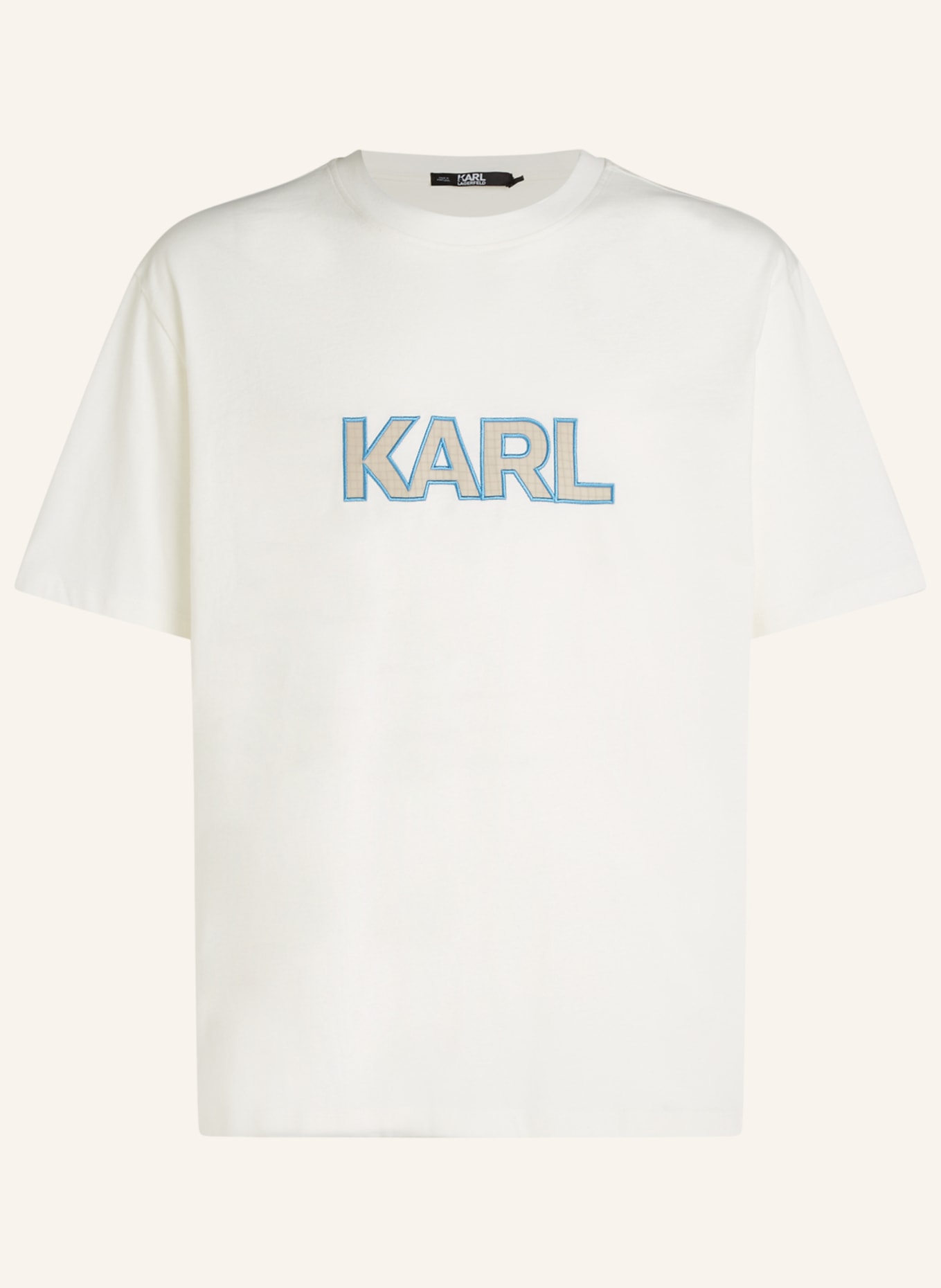 KARL LAGERFELD T-shirt, Farbe: BEIGE (Bild 1)