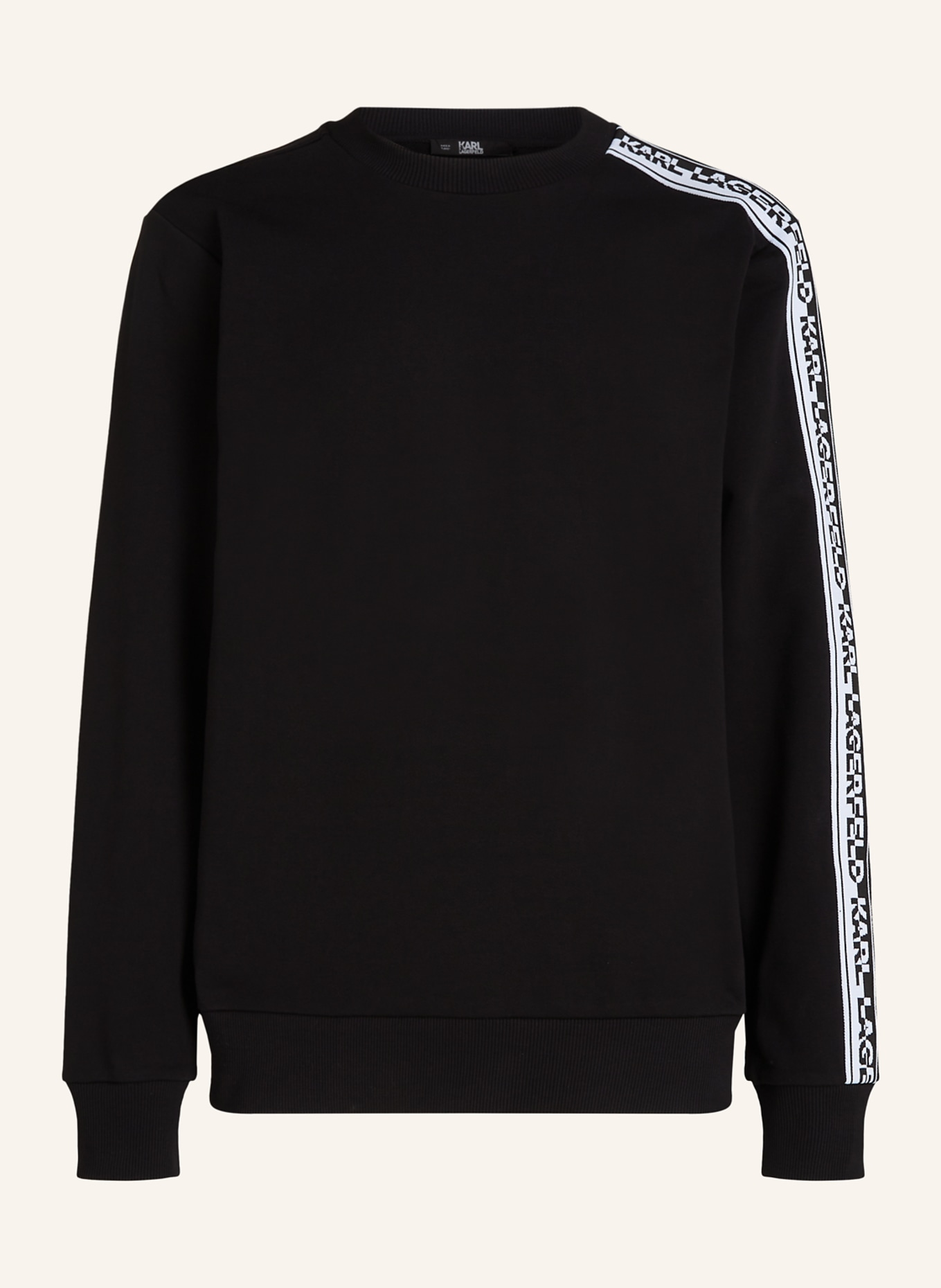 KARL LAGERFELD Sweatshirt, Farbe: SCHWARZ (Bild 1)