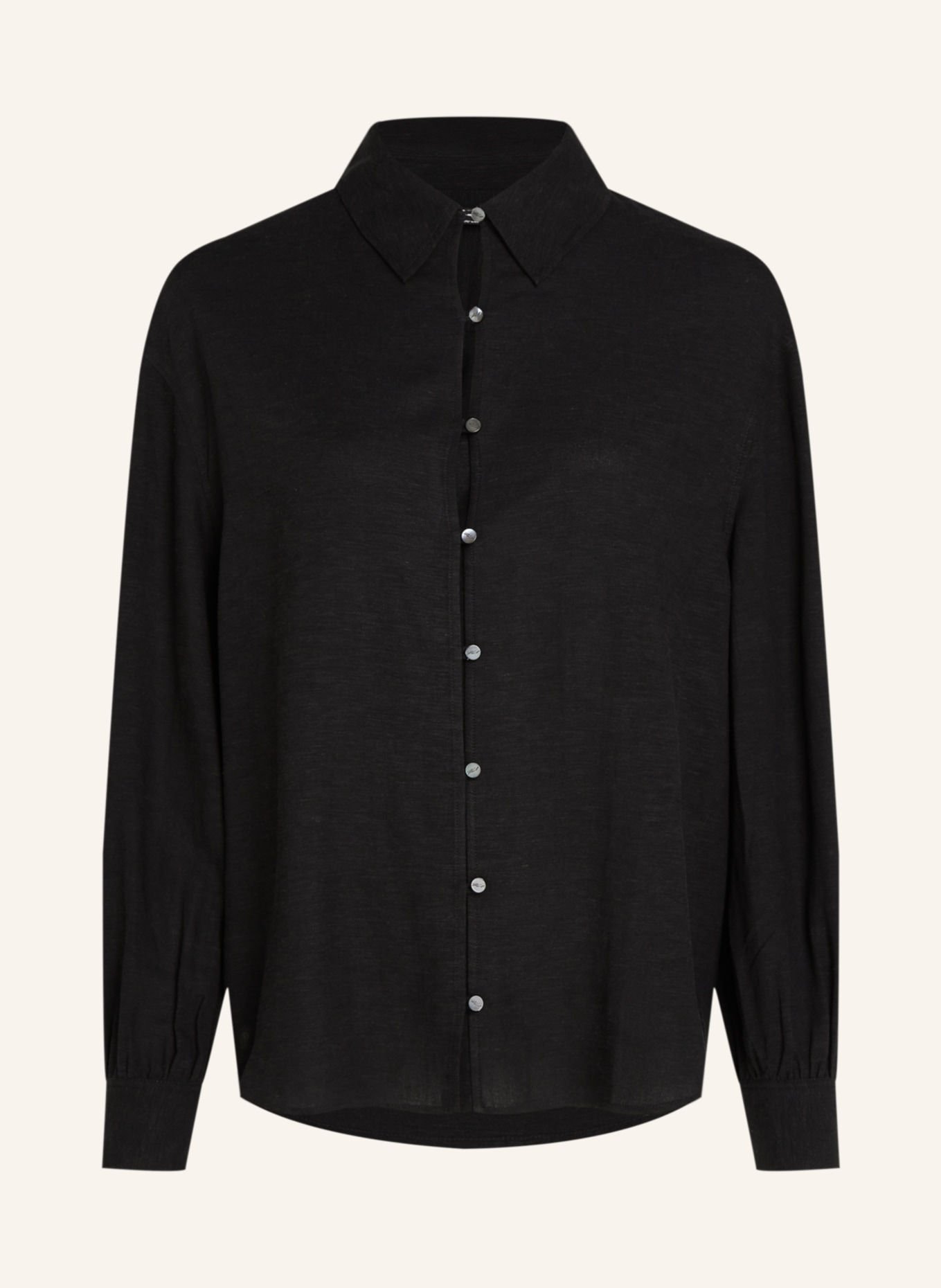 KARL LAGERFELD Bluse, Farbe: SCHWARZ (Bild 1)