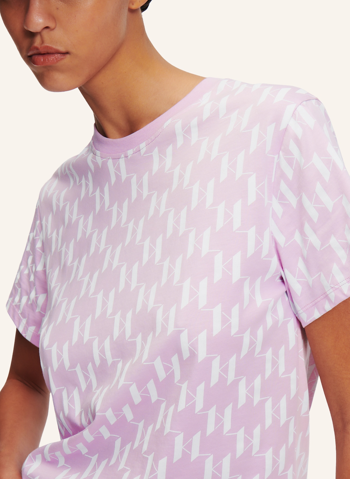 KARL LAGERFELD T-shirt, Farbe: LILA (Bild 3)