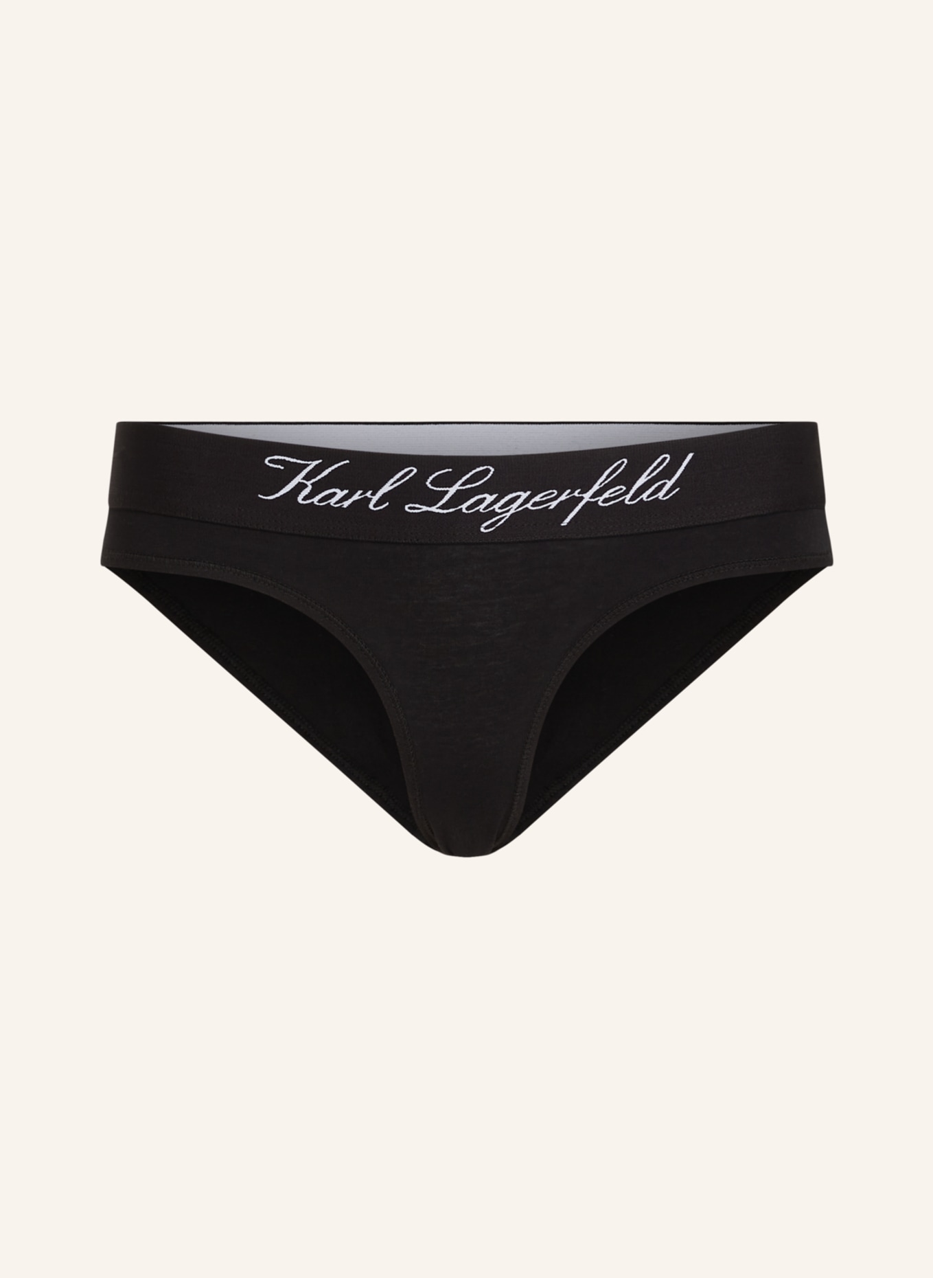 KARL LAGERFELD Slip, Farbe: SCHWARZ (Bild 1)