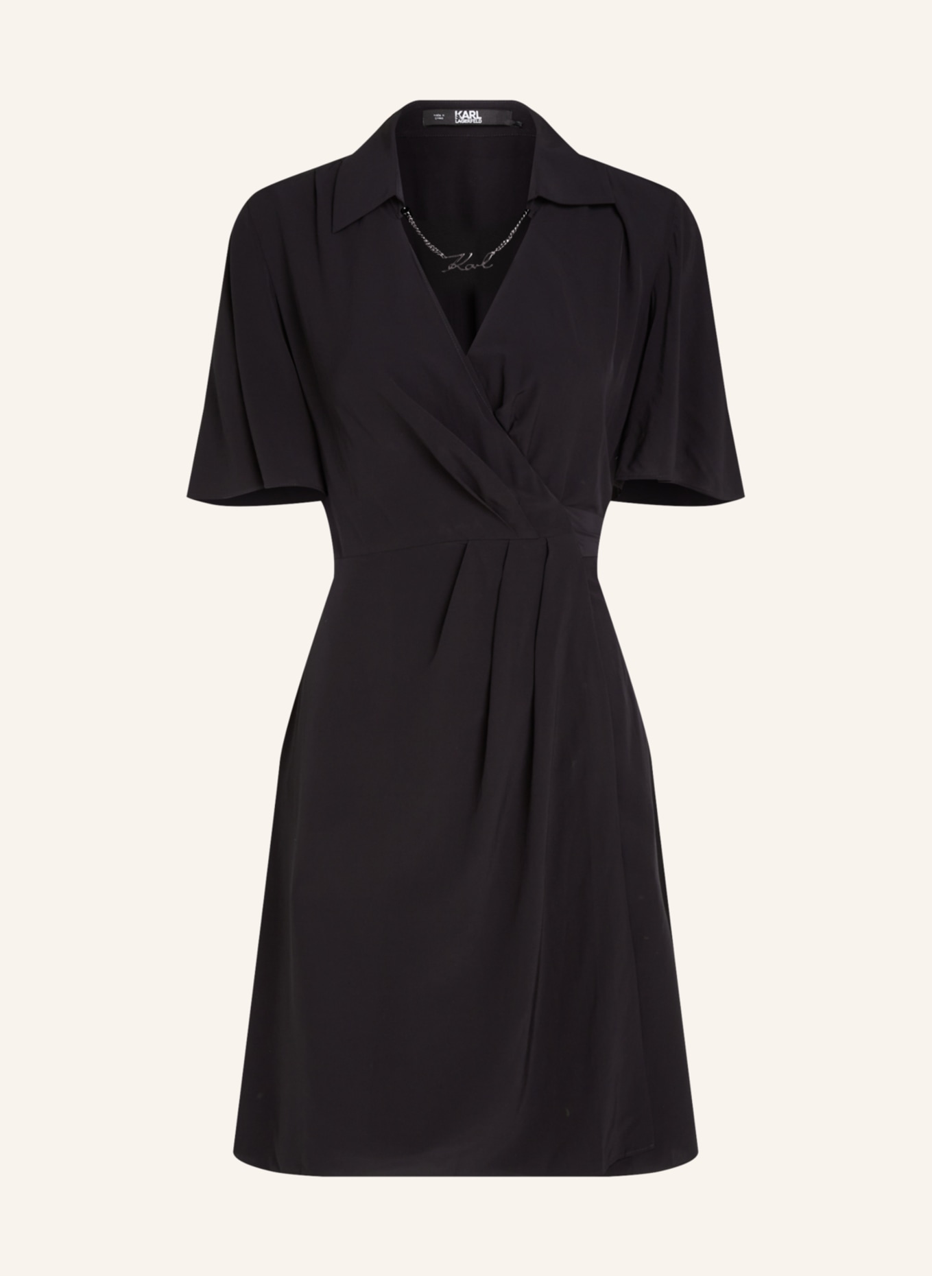 KARL LAGERFELD Kleid, Farbe: SCHWARZ (Bild 1)