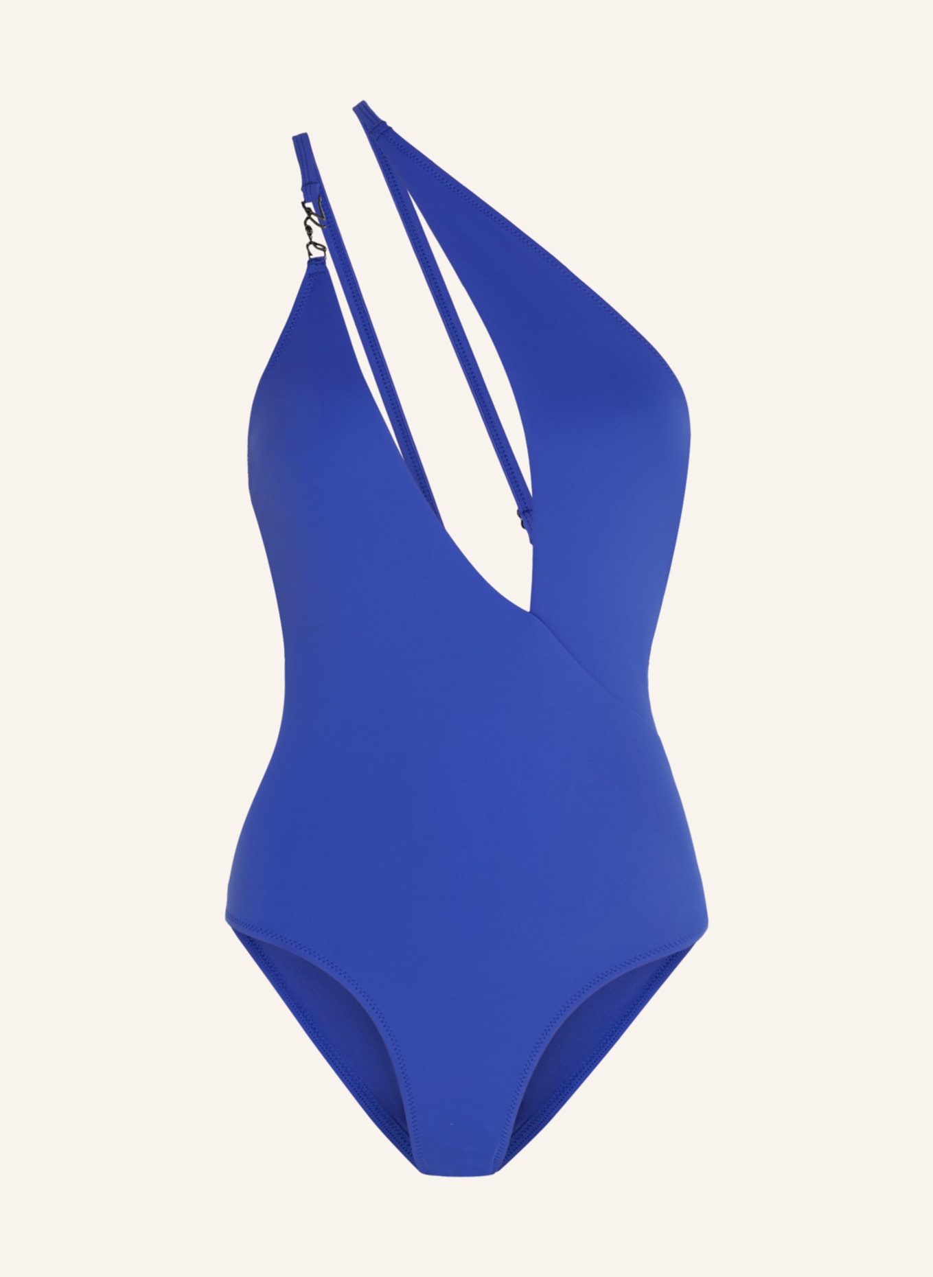 KARL LAGERFELD Badeanzug, Farbe: BLAU (Bild 1)