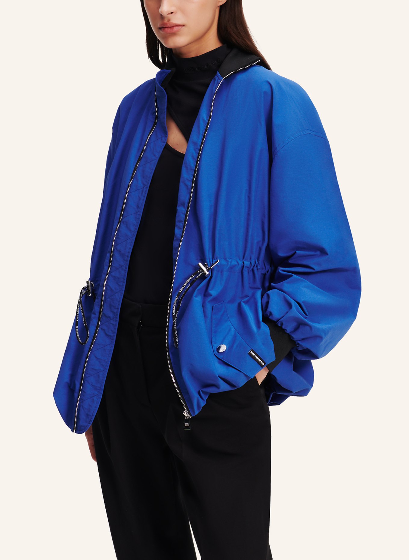 KARL LAGERFELD Jacke, Farbe: BLAU (Bild 4)