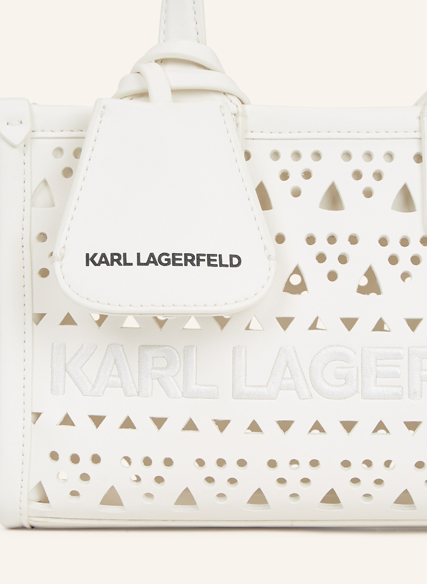 KARL LAGERFELD Handtasche, Farbe: WEISS (Bild 4)