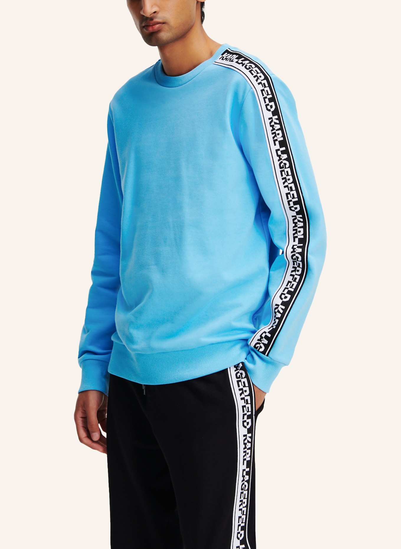 KARL LAGERFELD Sweatshirt, Farbe: BLAU (Bild 4)