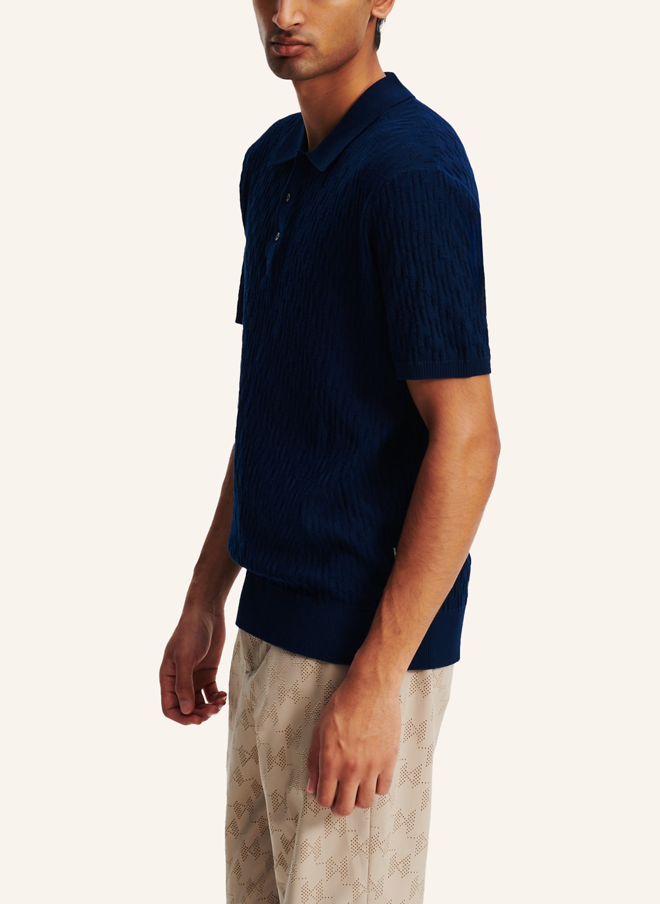 KARL LAGERFELD Poloshirt, Farbe: SCHWARZ (Bild 3)