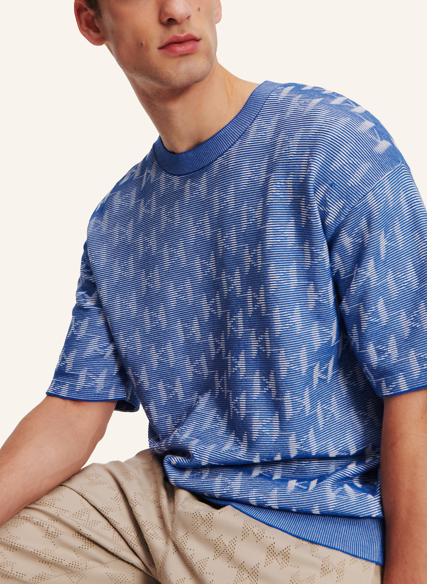 KARL LAGERFELD T-shirt, Farbe: BLAU (Bild 3)