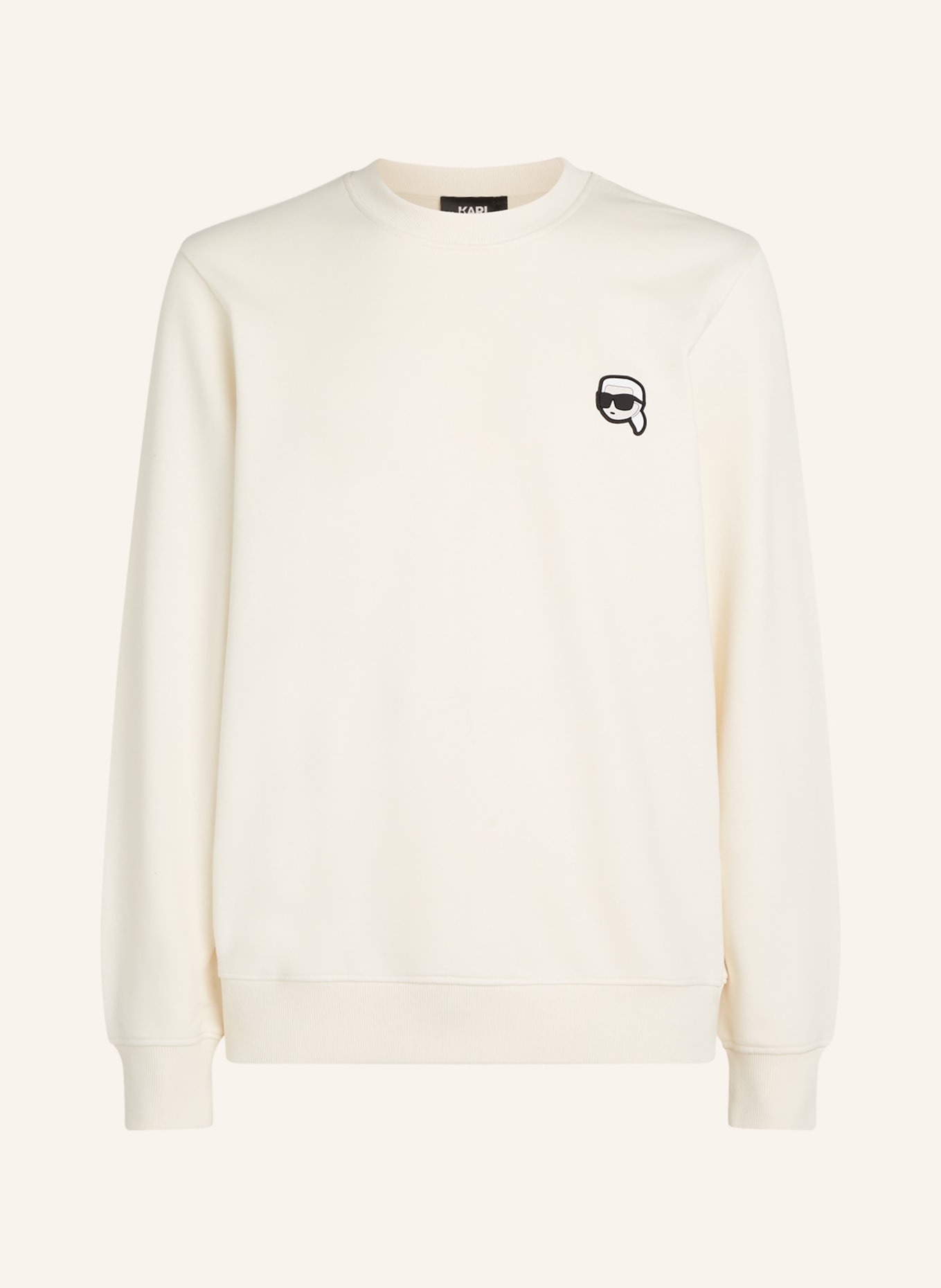 KARL LAGERFELD Sweatshirt, Farbe: BEIGE (Bild 1)