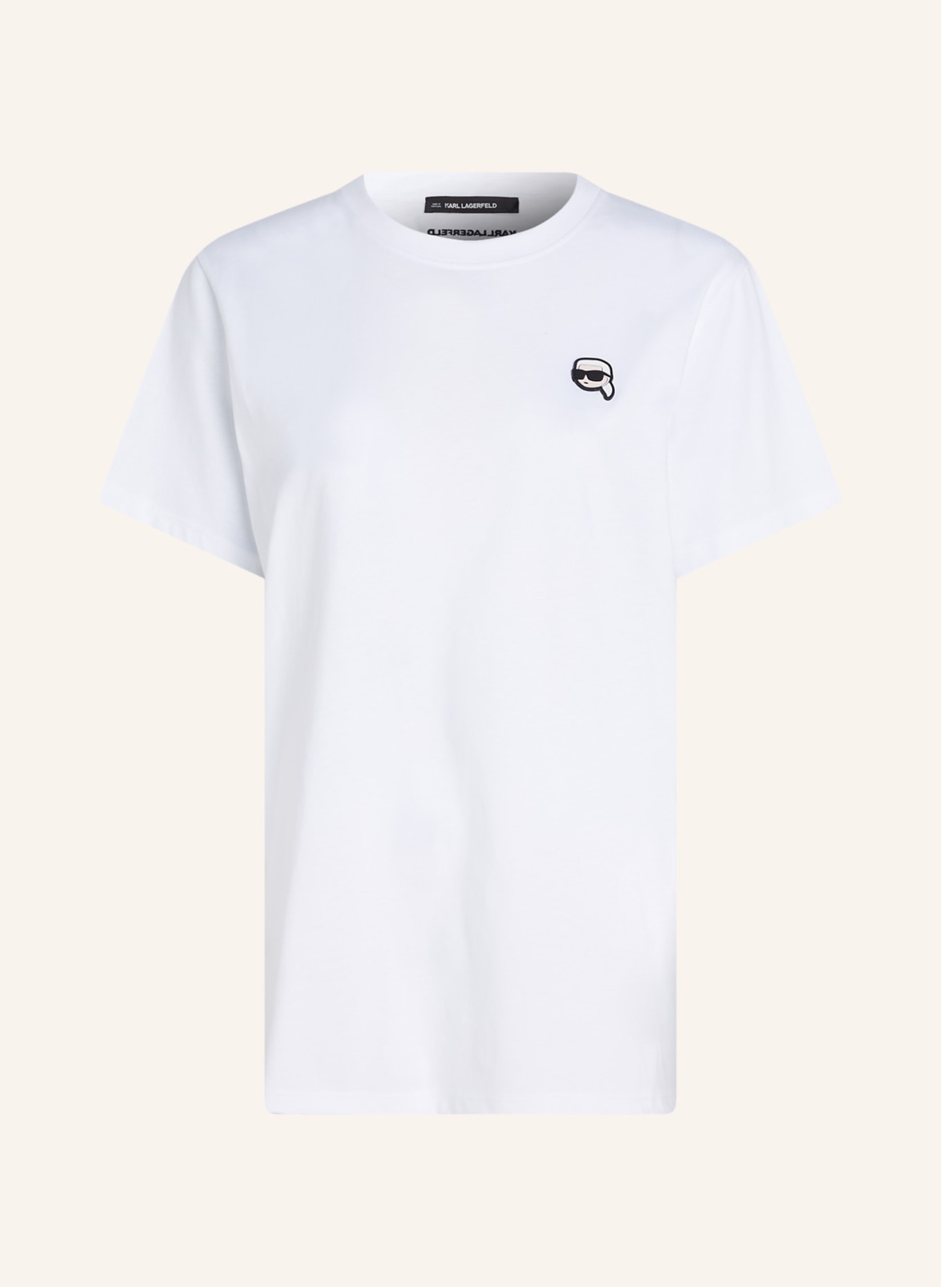 KARL LAGERFELD T-shirt, Farbe: WEISS (Bild 1)