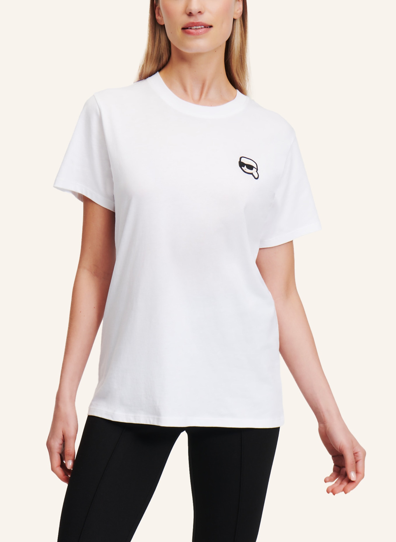 KARL LAGERFELD T-shirt, Farbe: WEISS (Bild 3)