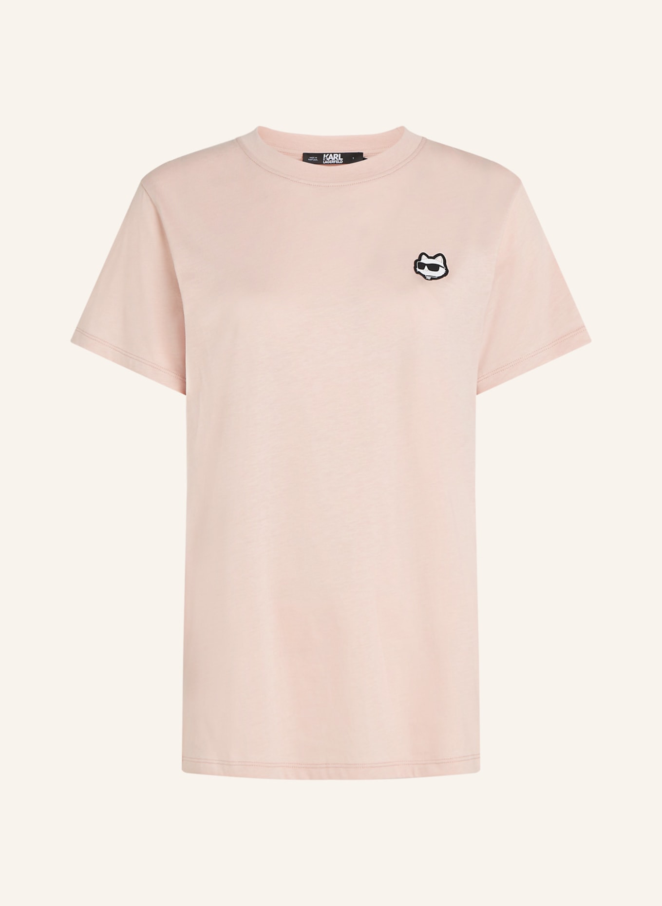 KARL LAGERFELD T-shirt, Farbe: ROSA (Bild 1)