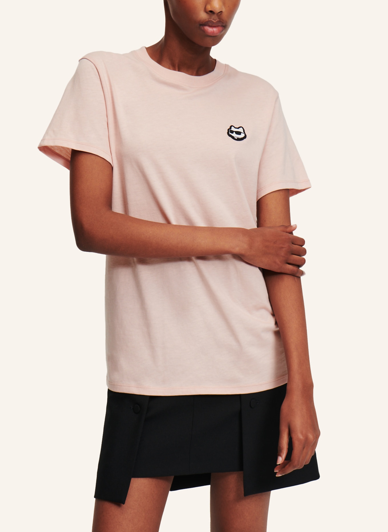 KARL LAGERFELD T-shirt, Farbe: ROSA (Bild 4)