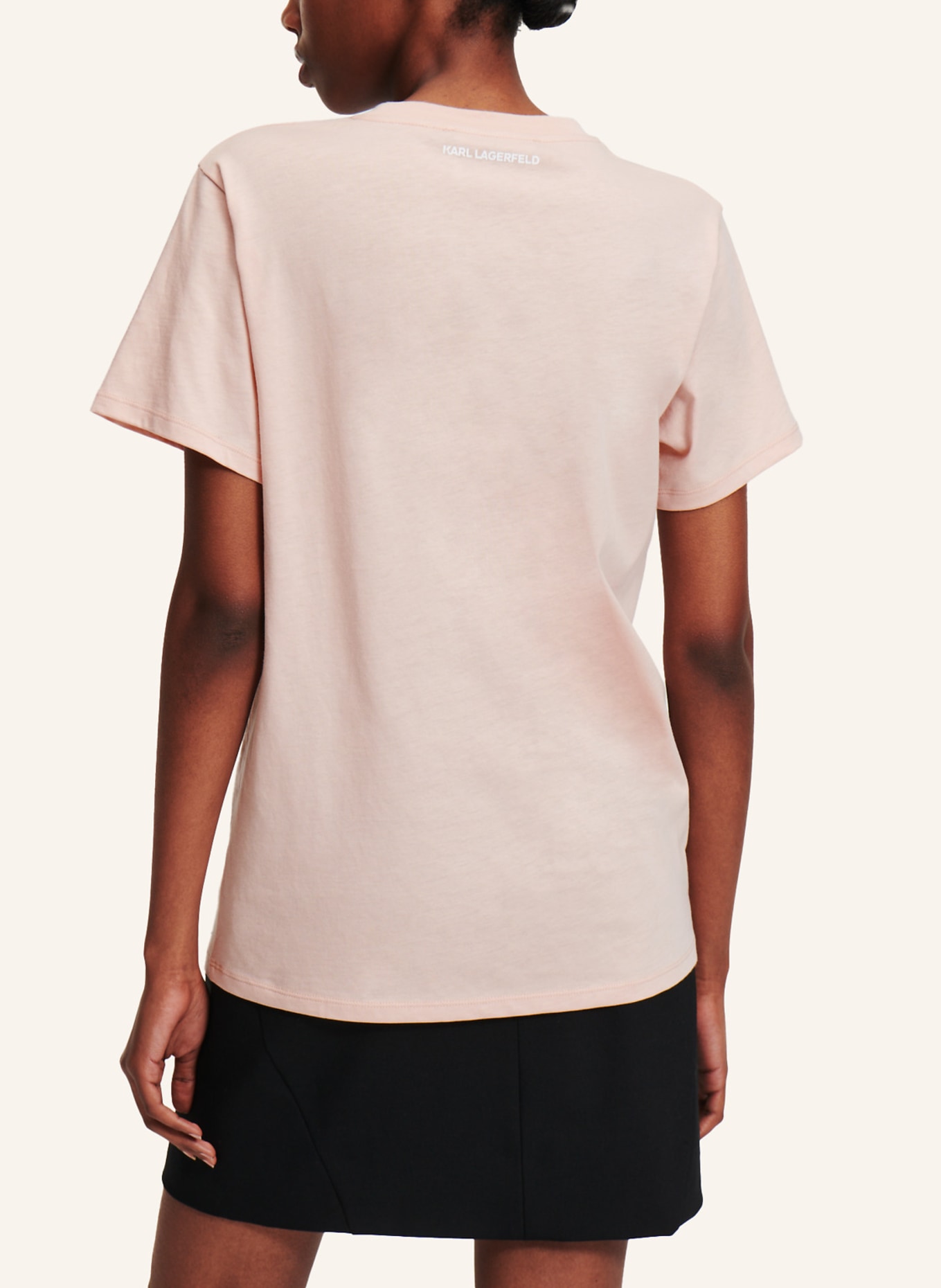 KARL LAGERFELD T-shirt, Farbe: ROSA (Bild 2)