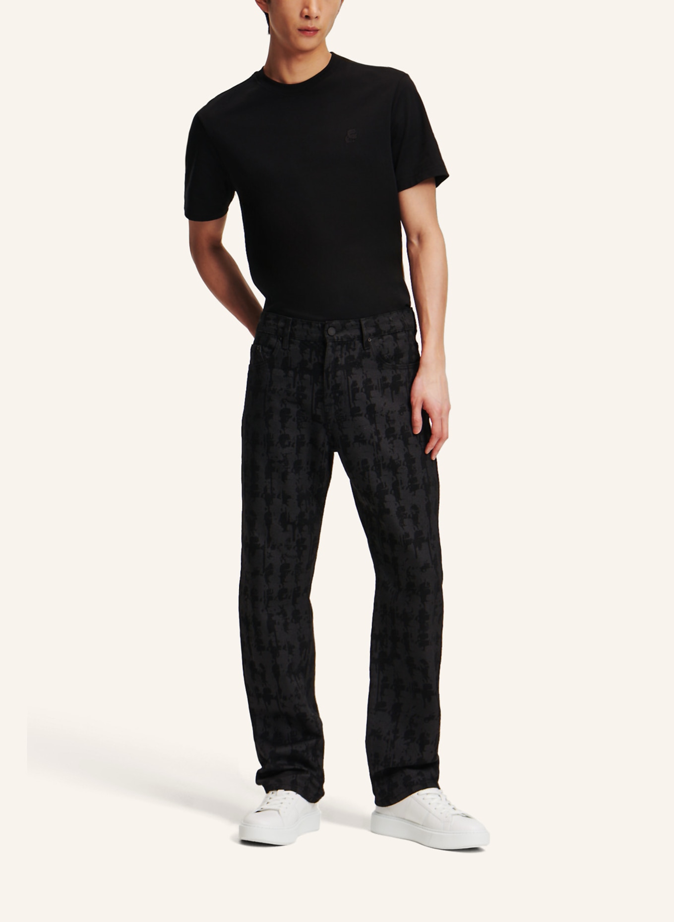 KARL LAGERFELD Jeans, Farbe: SCHWARZ (Bild 4)