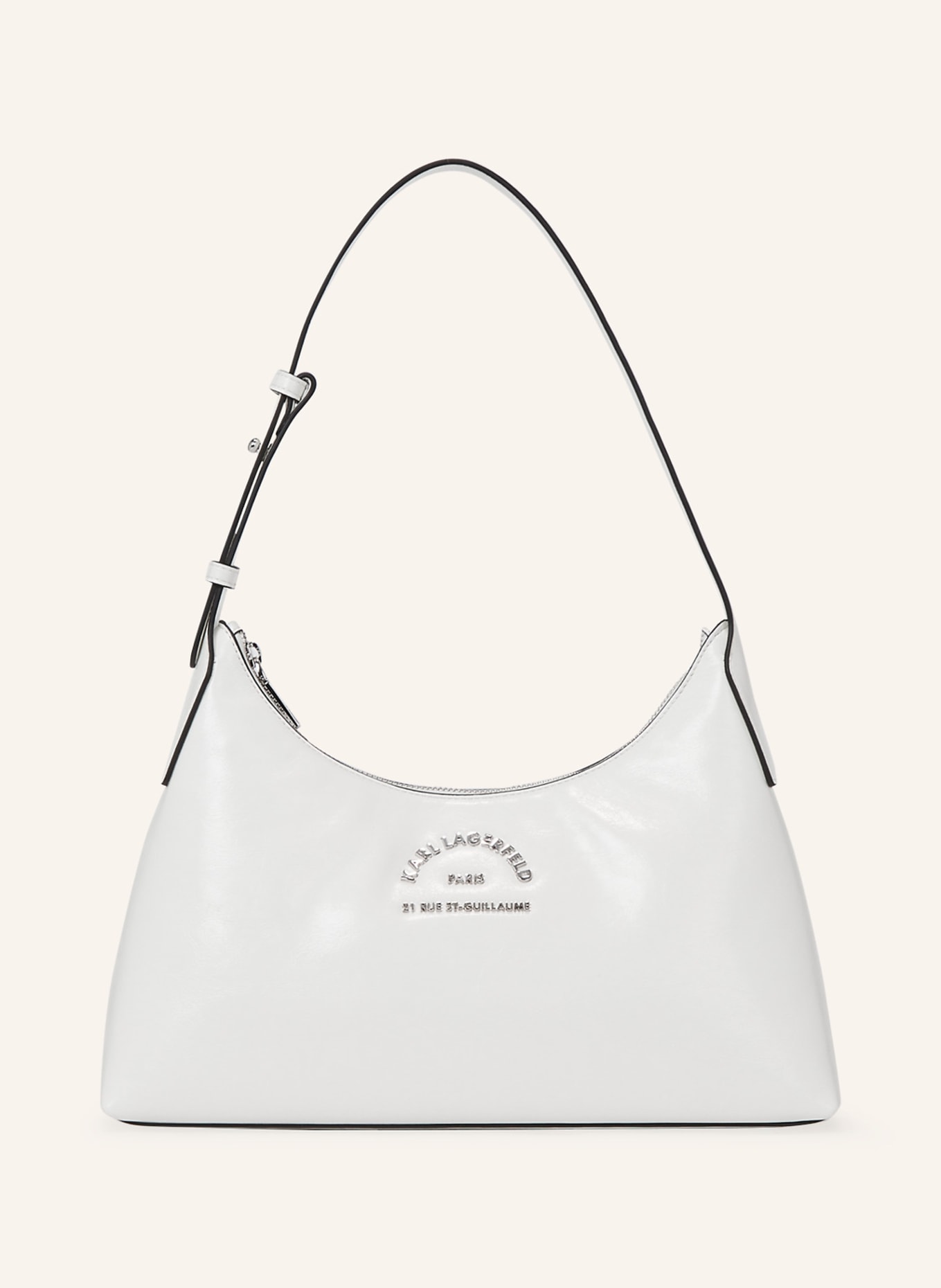 KARL LAGERFELD Schultertasche, Farbe: WEISS (Bild 1)