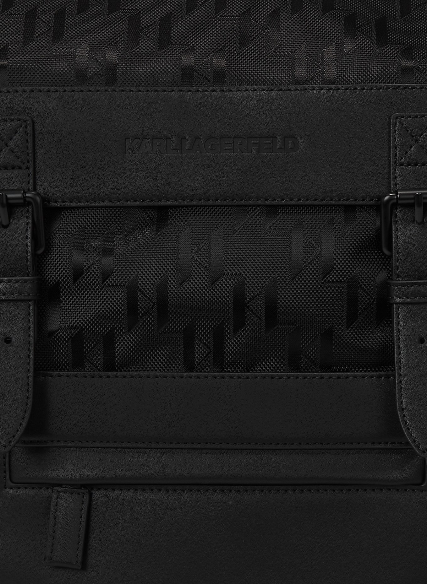 KARL LAGERFELD Rucksack in schwarz