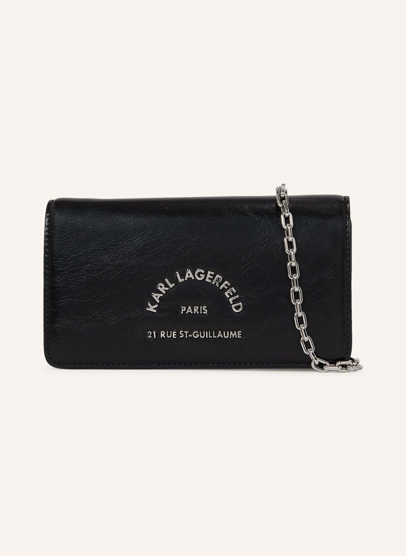 KARL LAGERFELD Pouch, Farbe: SCHWARZ (Bild 1)