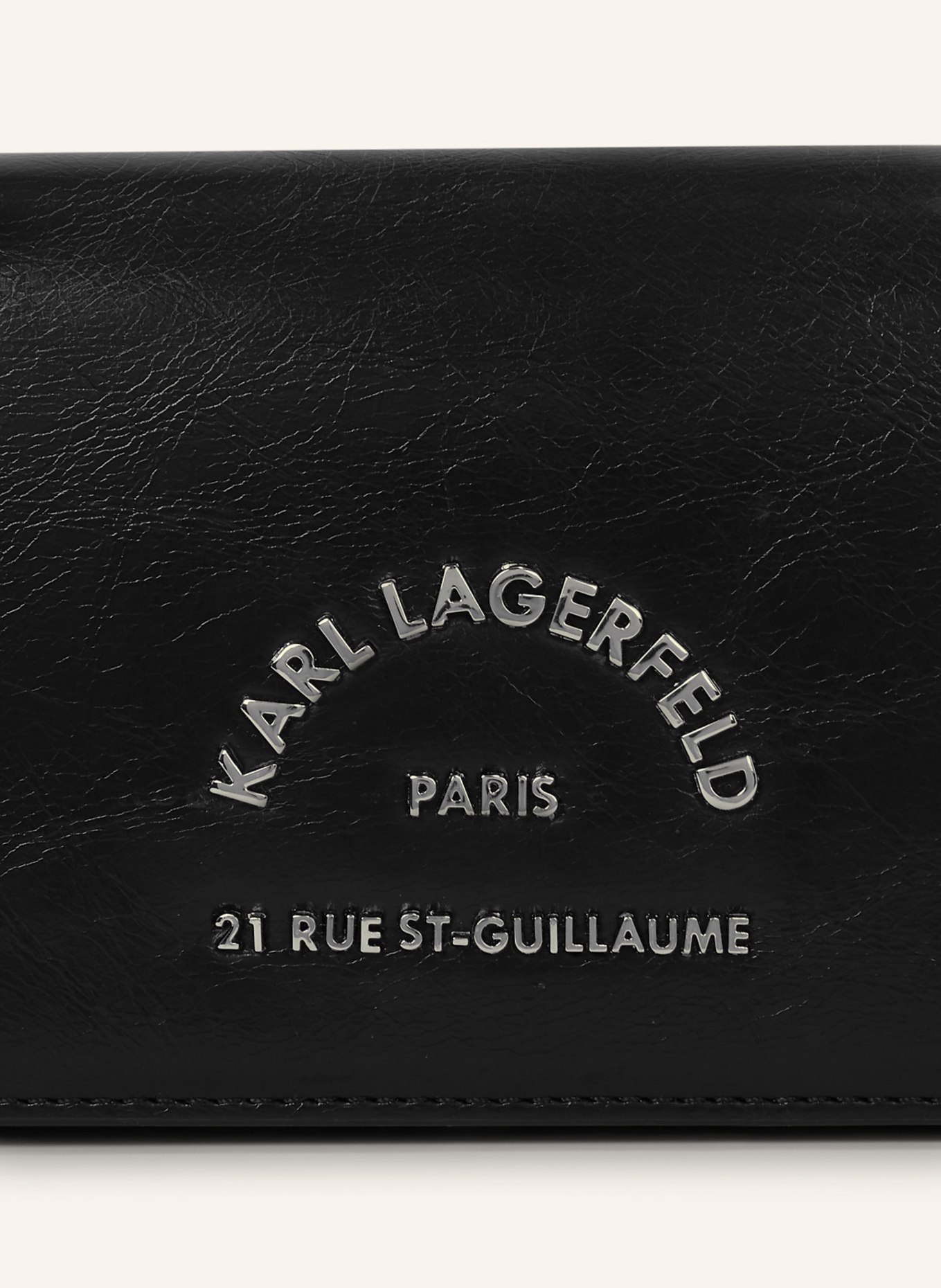 KARL LAGERFELD Pouch, Farbe: SCHWARZ (Bild 4)