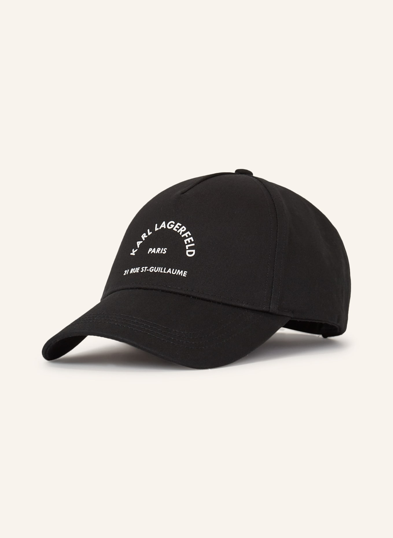 KARL LAGERFELD Cap, Farbe: SCHWARZ (Bild 1)