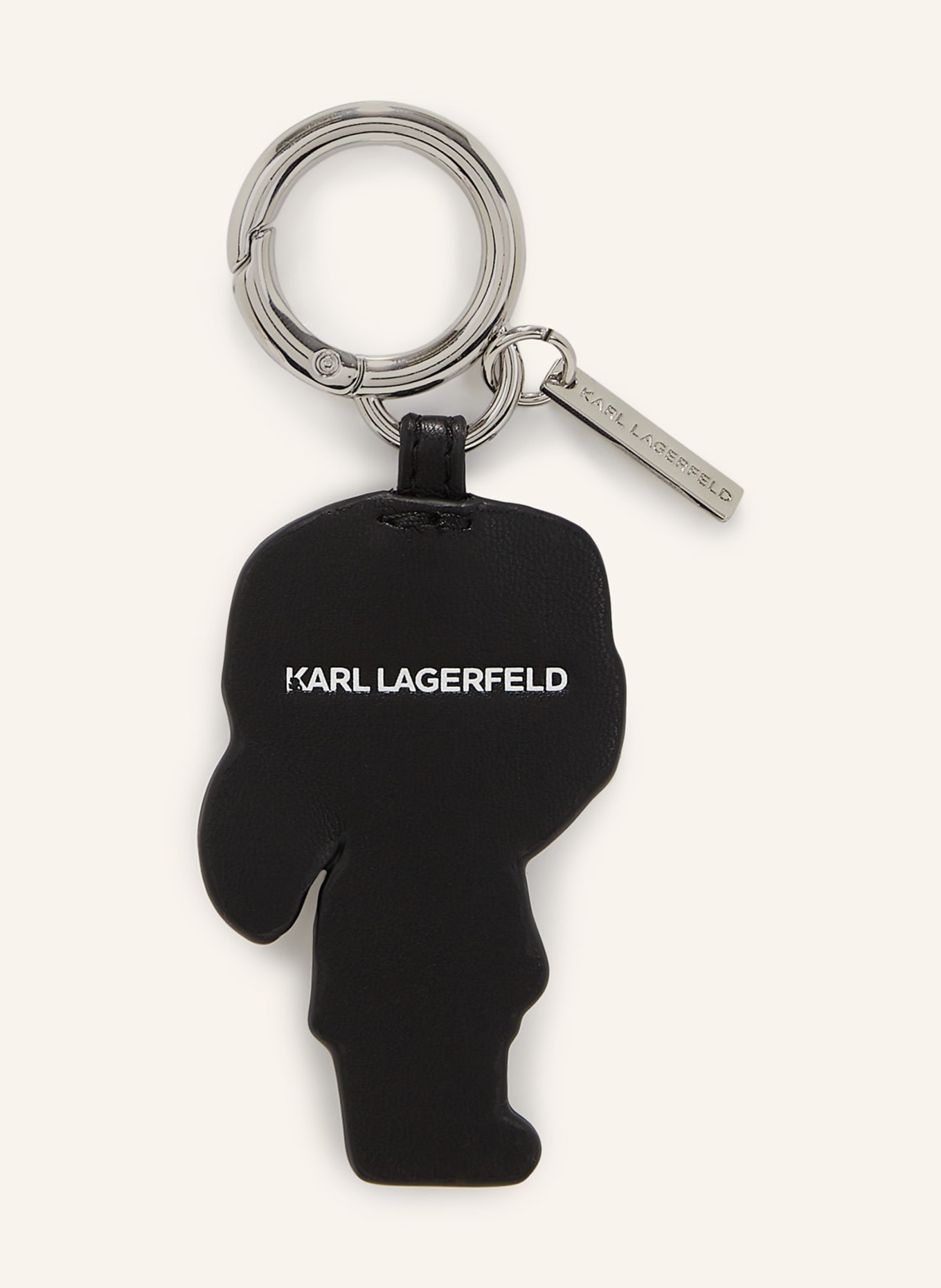 KARL LAGERFELD Schlüsselanhänger, Farbe: SCHWARZ (Bild 2)