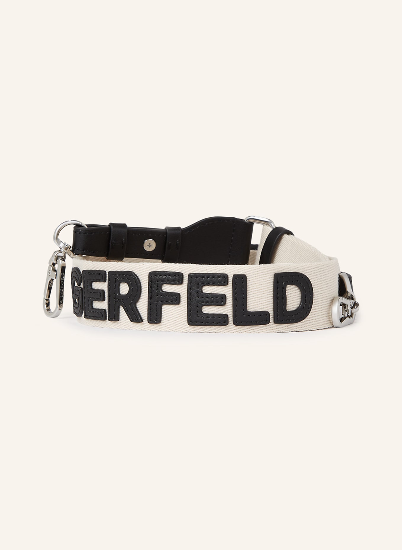 KARL LAGERFELD Schulterriemen in schwarz