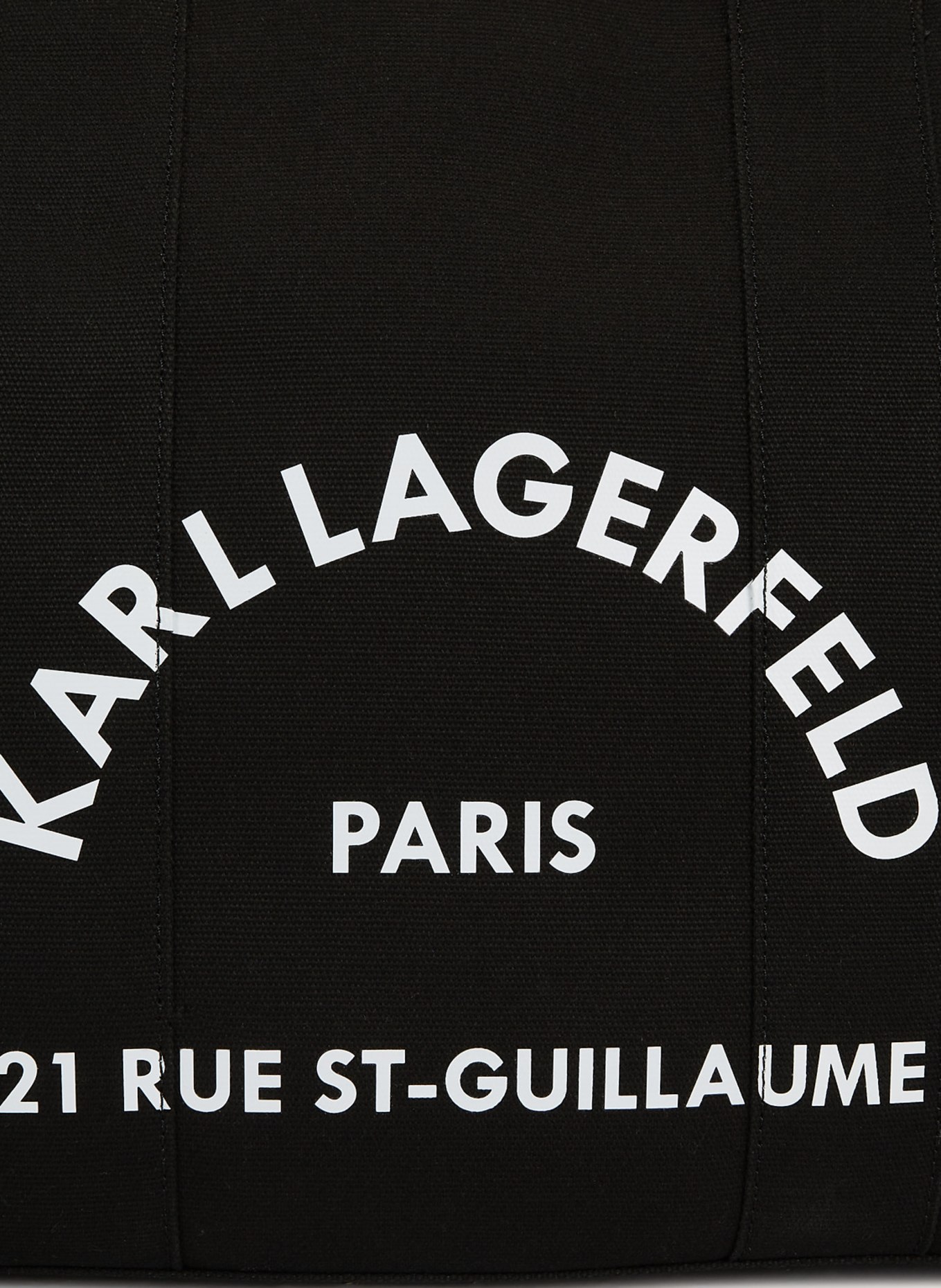 KARL LAGERFELD Shopper, Farbe: SCHWARZ (Bild 3)