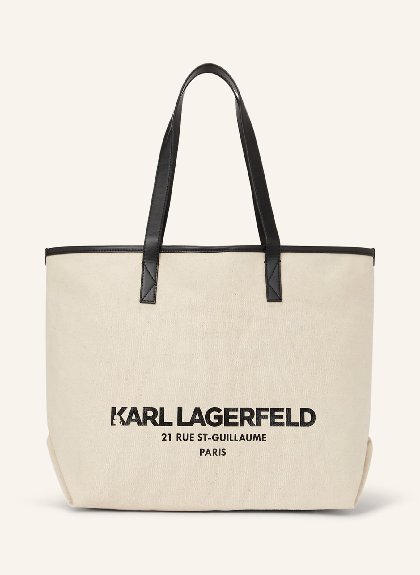 KARL LAGERFELD Shopper, Farbe: BEIGE (Bild 1)